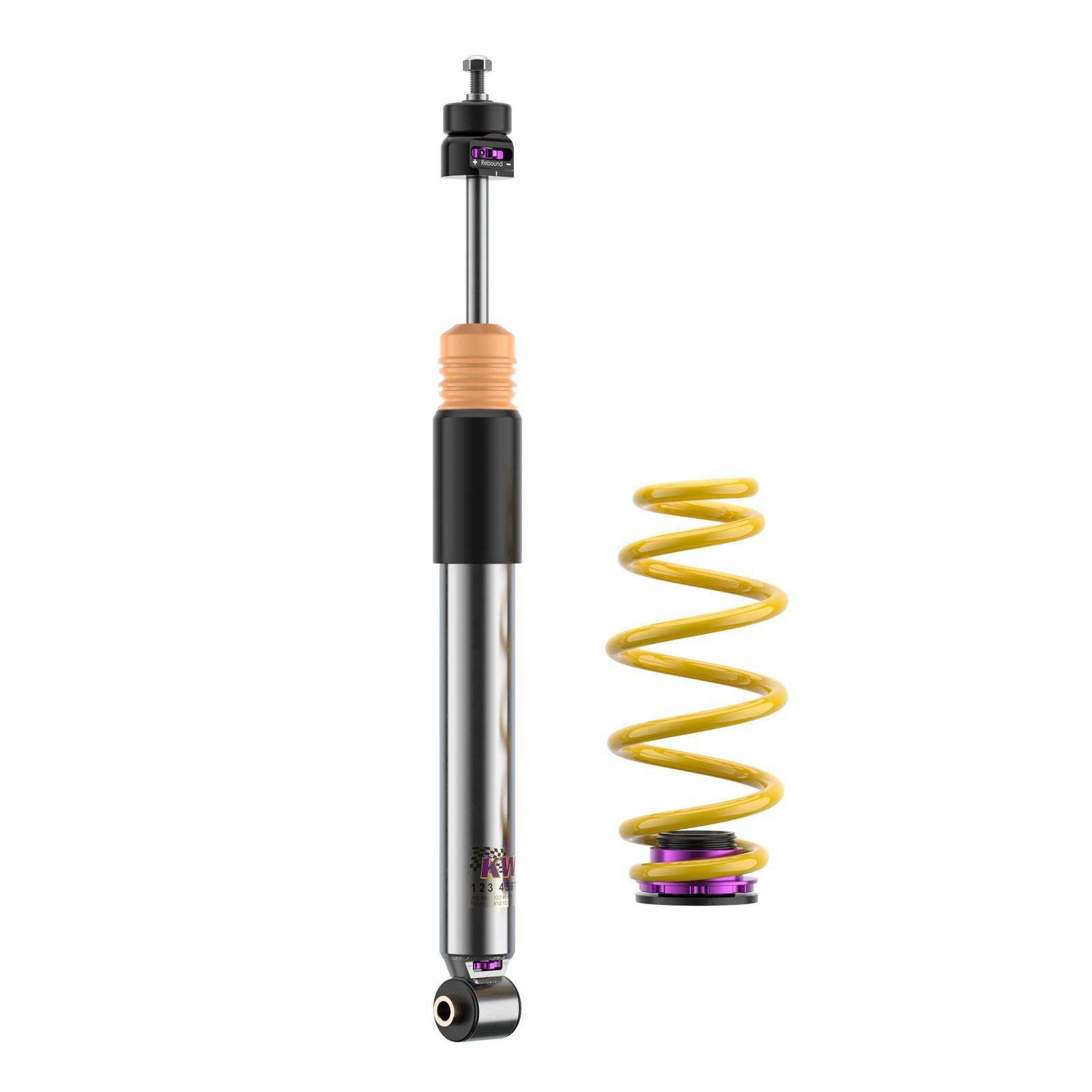 KW Coilover suspension V3 inox (incl. deactivation for electronic dampers) SKODA OCTAVIA III Combi (5E5, 5E6) 11/2012-