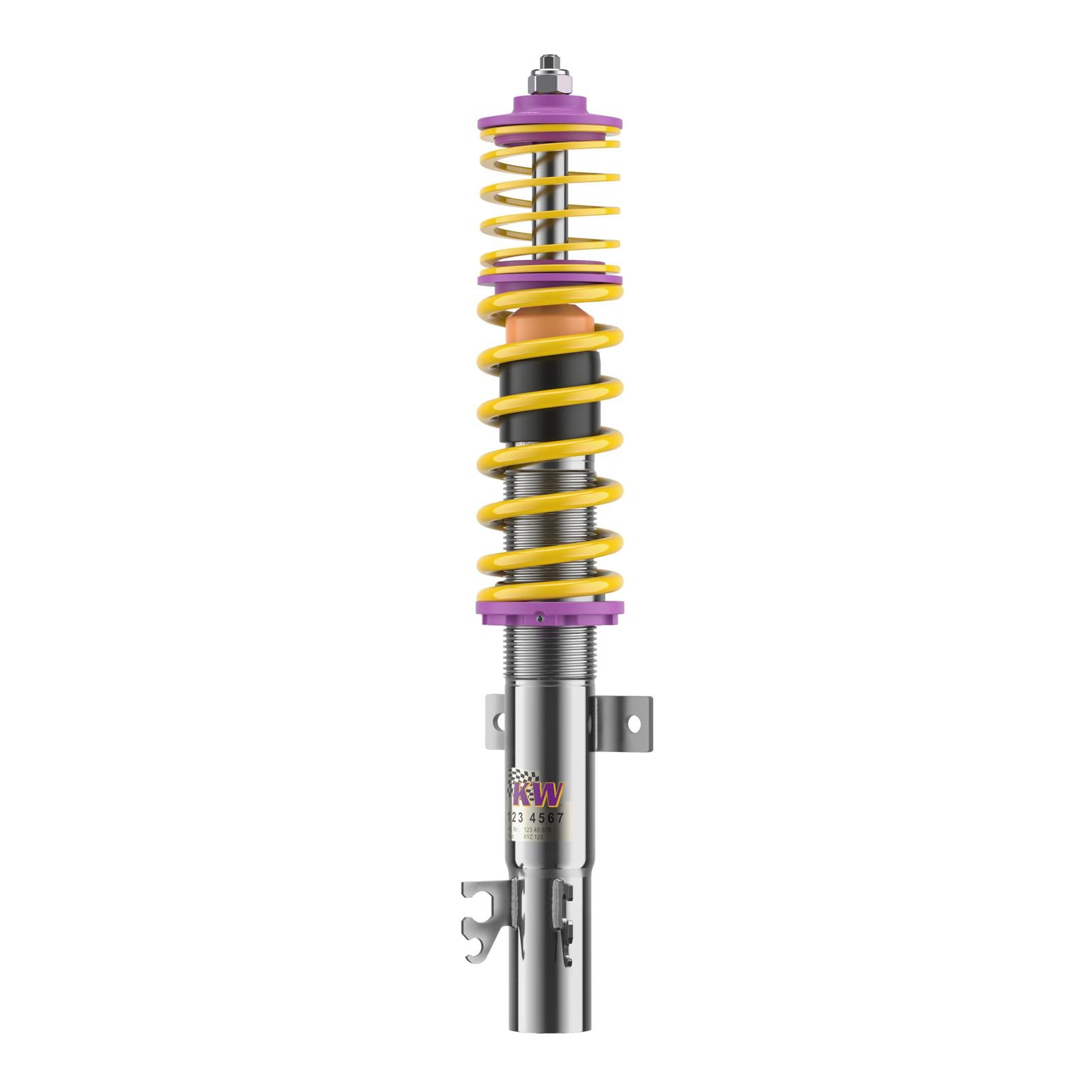 KW Coilover suspension V3 inox VW UP (121, 122, BL1, BL2, BL3, 123) 08/2011- (352800BV)