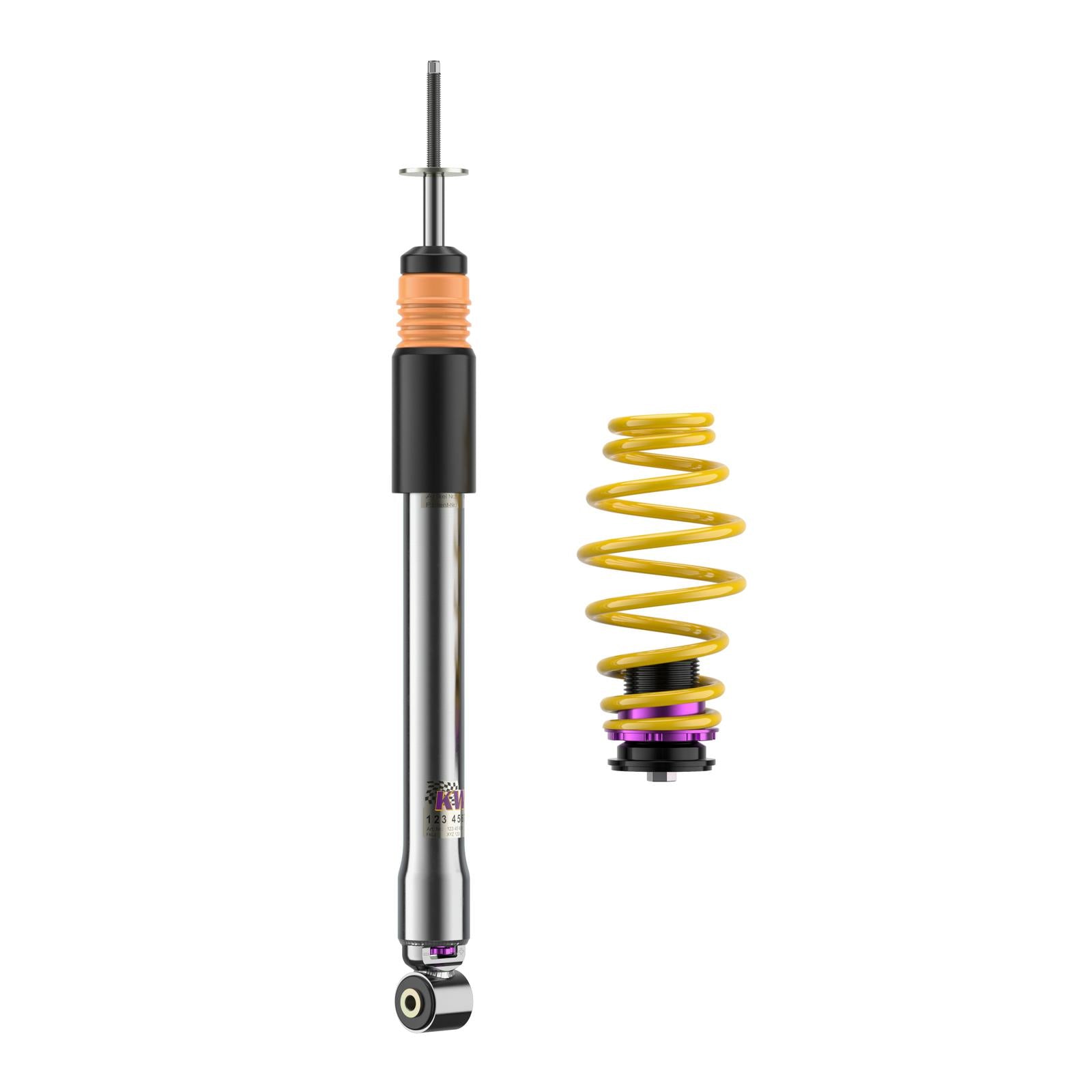 KW Coilover suspension V3 inox VW UP (121, 122, BL1, BL2, BL3, 123) 08/2011- (352800BV)