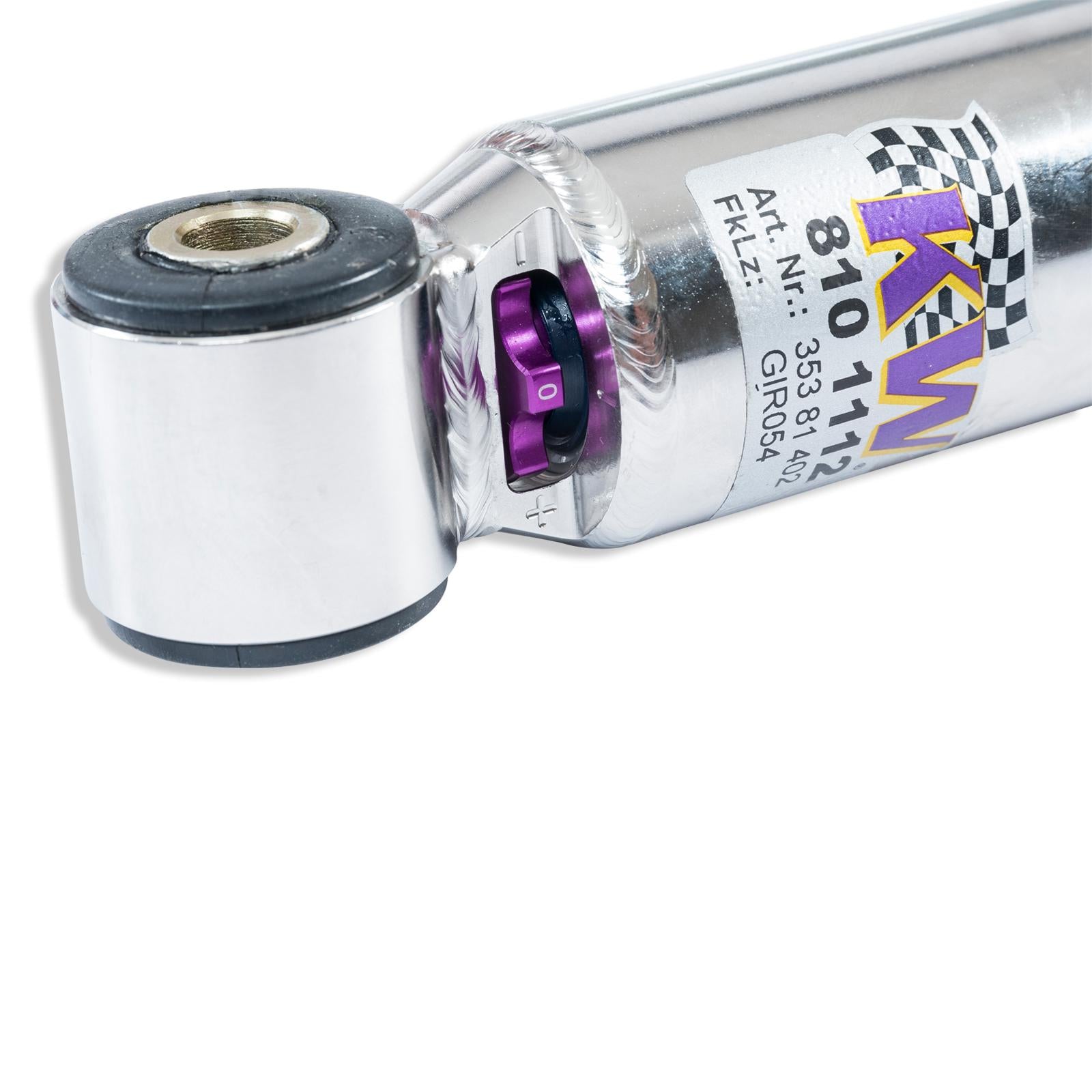 KW Coilover suspension V3 inox VW Polo (AW1, BZ1) 06/2017-