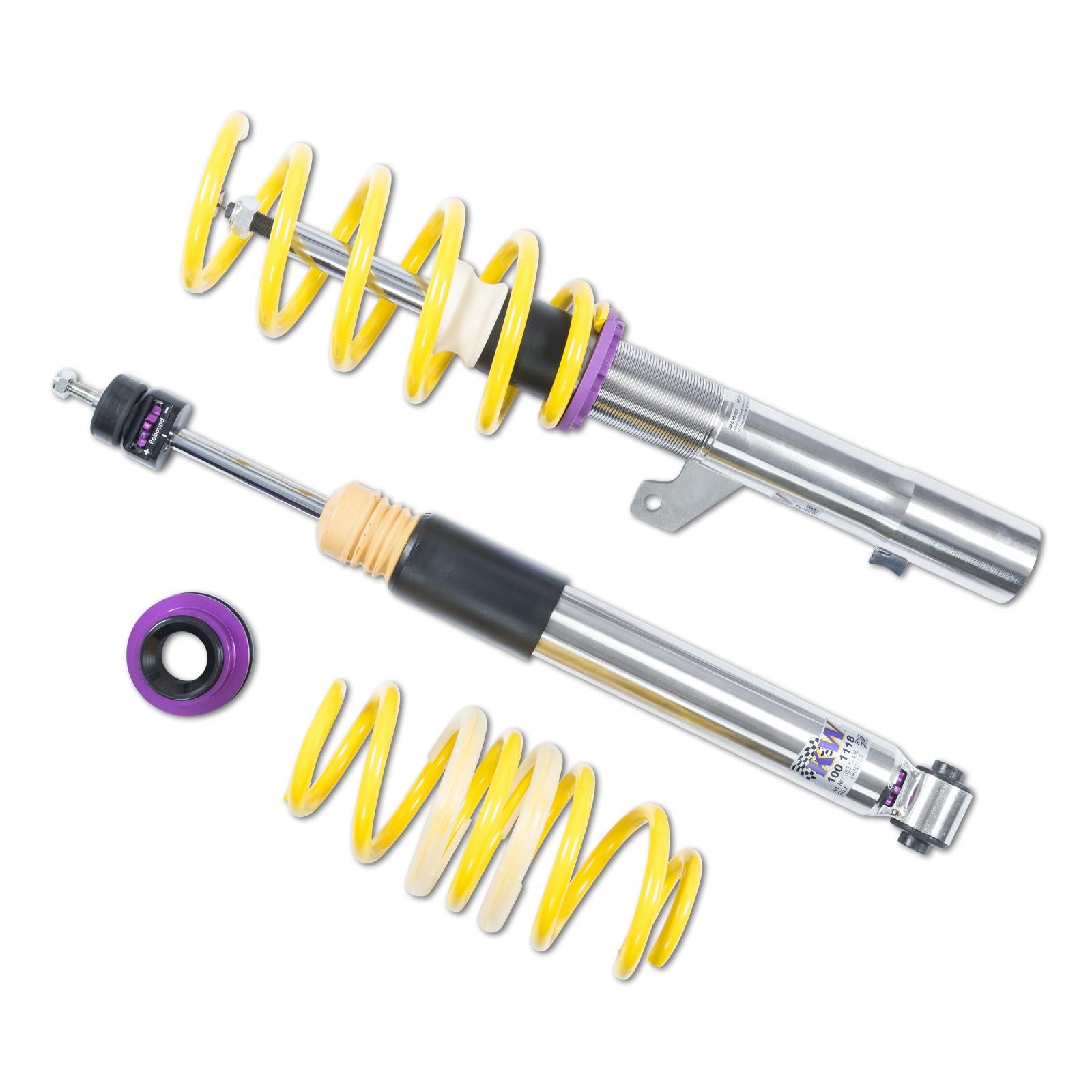 KW Coilover suspension V3 inox VW GOLF VII (5G1, BQ1, BE1, BE2) 08/2012- (352800CB)