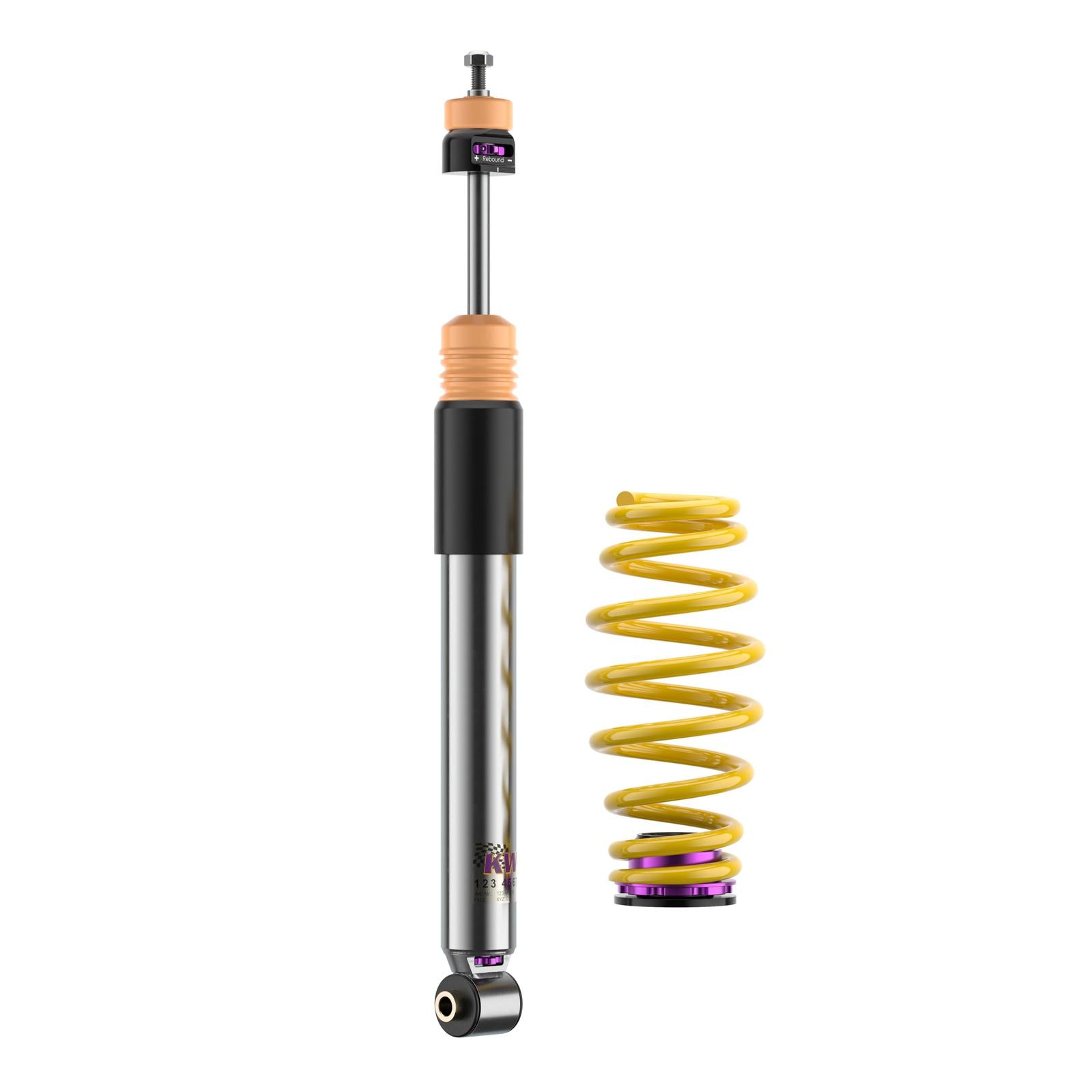 KW Coilover suspension V3 inox VW GOLF VIII (CD1) 07/2019- (352800CJ)