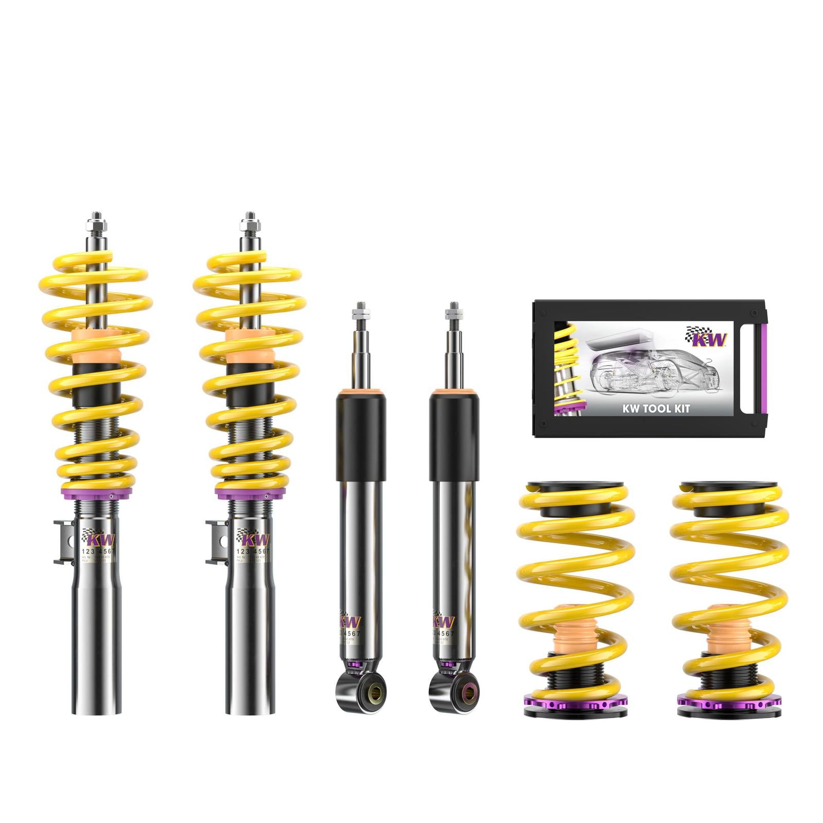 KW Coilover suspension V3 inox for VW ID. Buzz (EB) 05/2022-