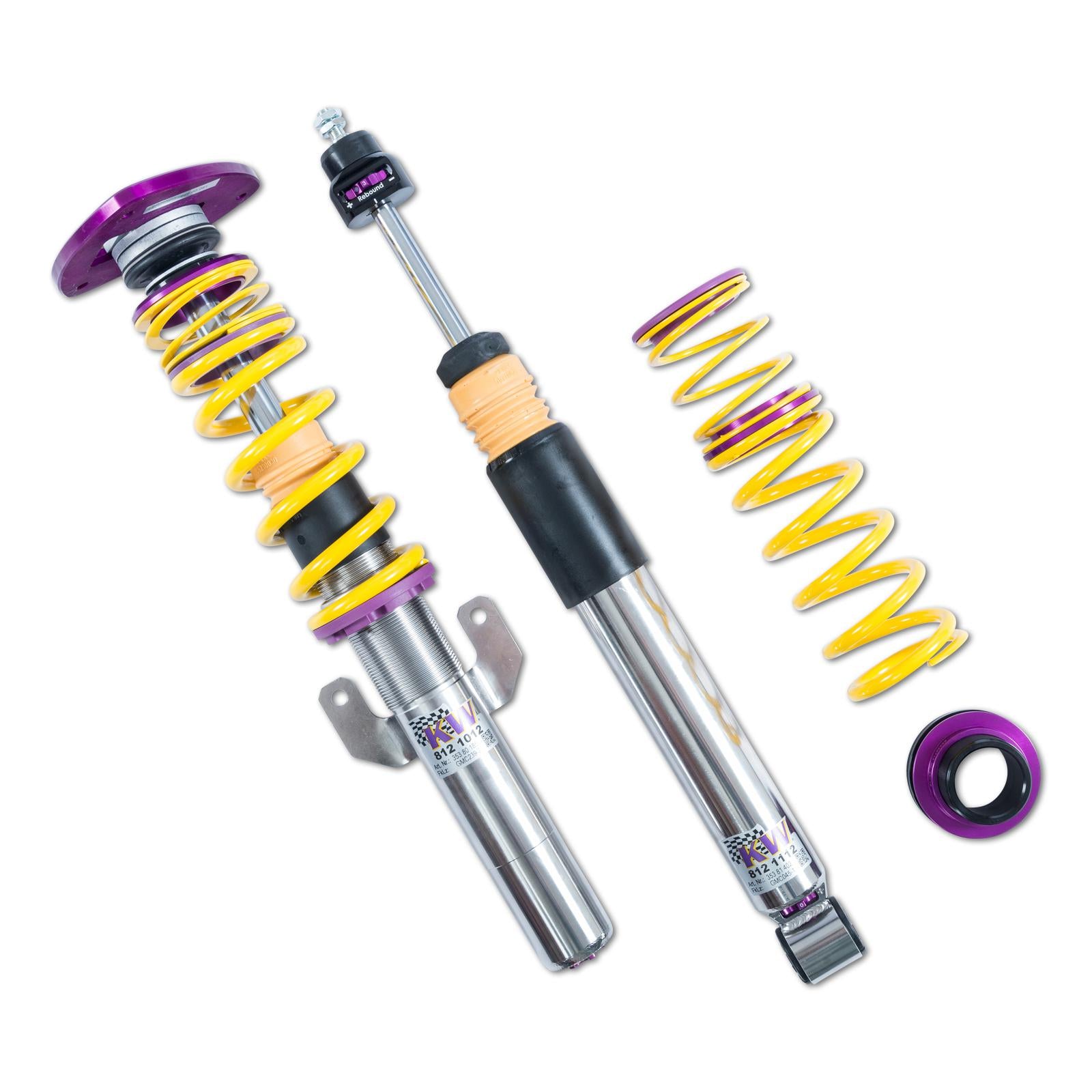 KW Coilover suspension V3 Clubsport incl. fa top mounts VW Polo (AW1, BZ1) 06/2017-