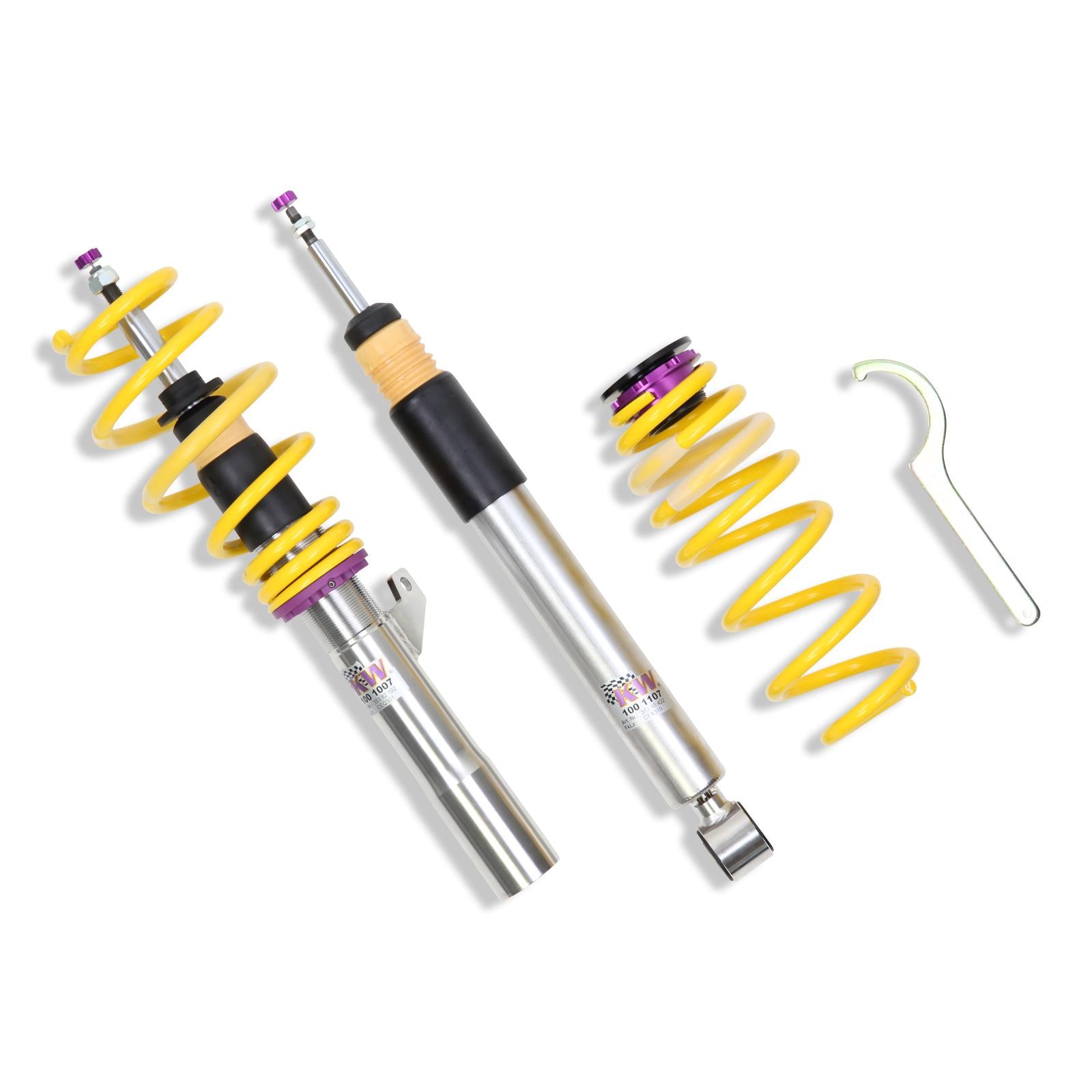KW Coilover suspension V3 inox (incl. deactivation for electronic dampers) VW SHARAN (7N1, 7N2) 05/2010-