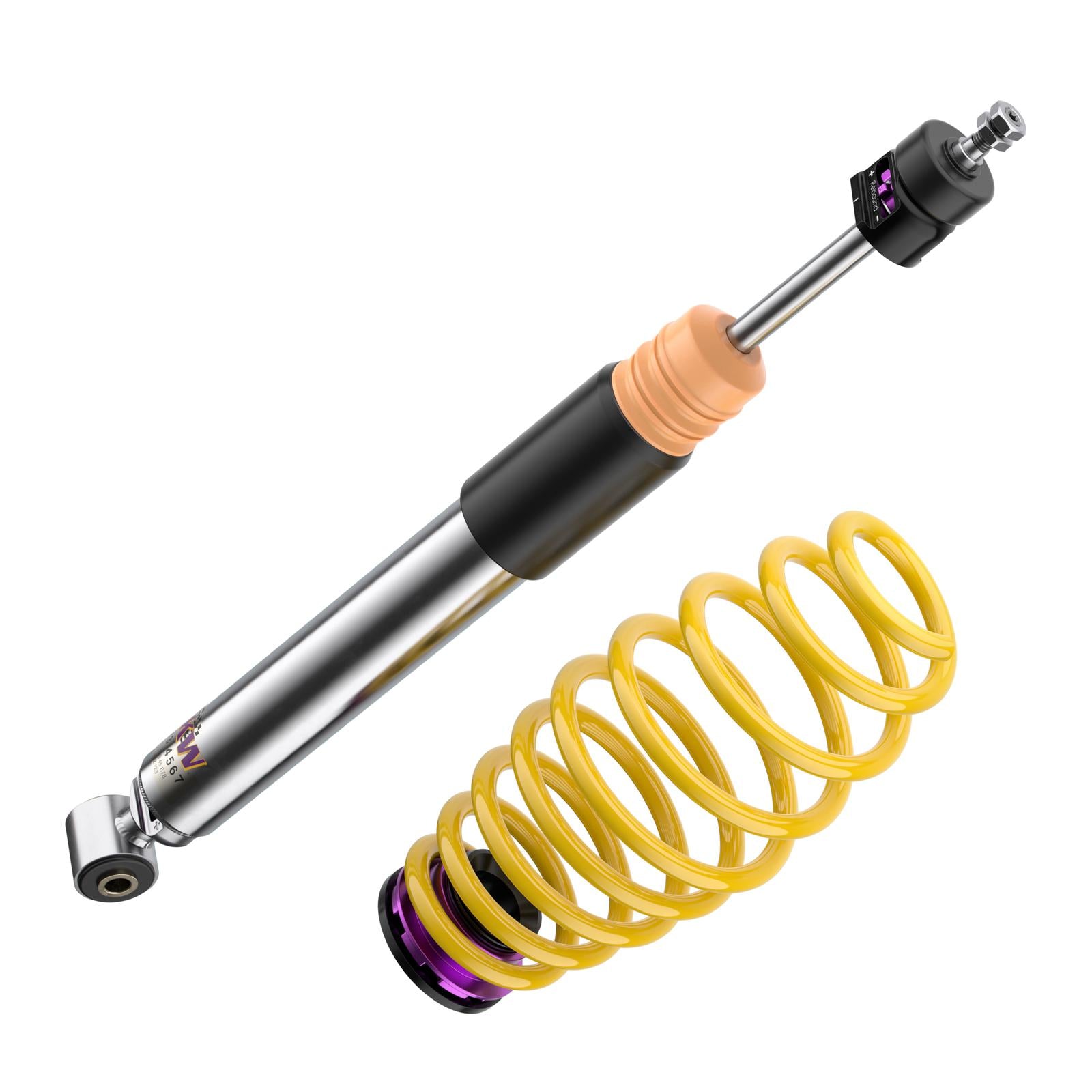 KW Coilover suspension V3 inox AUDI A3 (8V1, 8VK) 04/2012- (35281028)