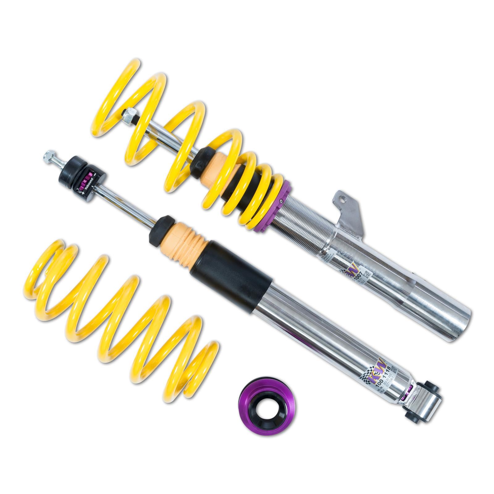 KW Coilover suspension V3 inox (incl. deactivation for electronic dampers) CUPRA ATECA (KH7) 09/2018-