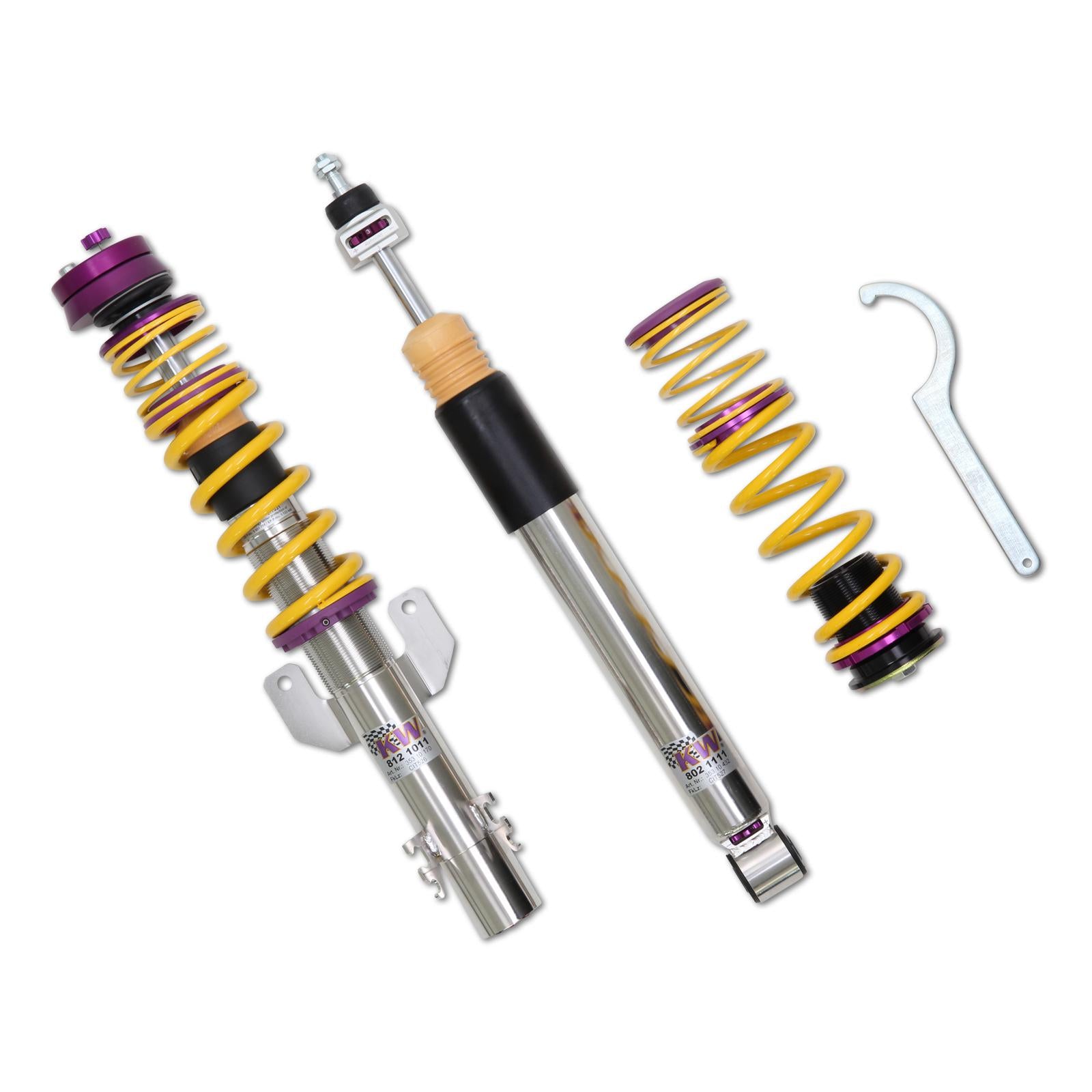 KW Coilover suspension V3 Clubsport incl. top mounts SEAT IBIZA Mk IV SPORTCOUPE (6J1, 6P5) 06/2008-12/2018 (35281815)
