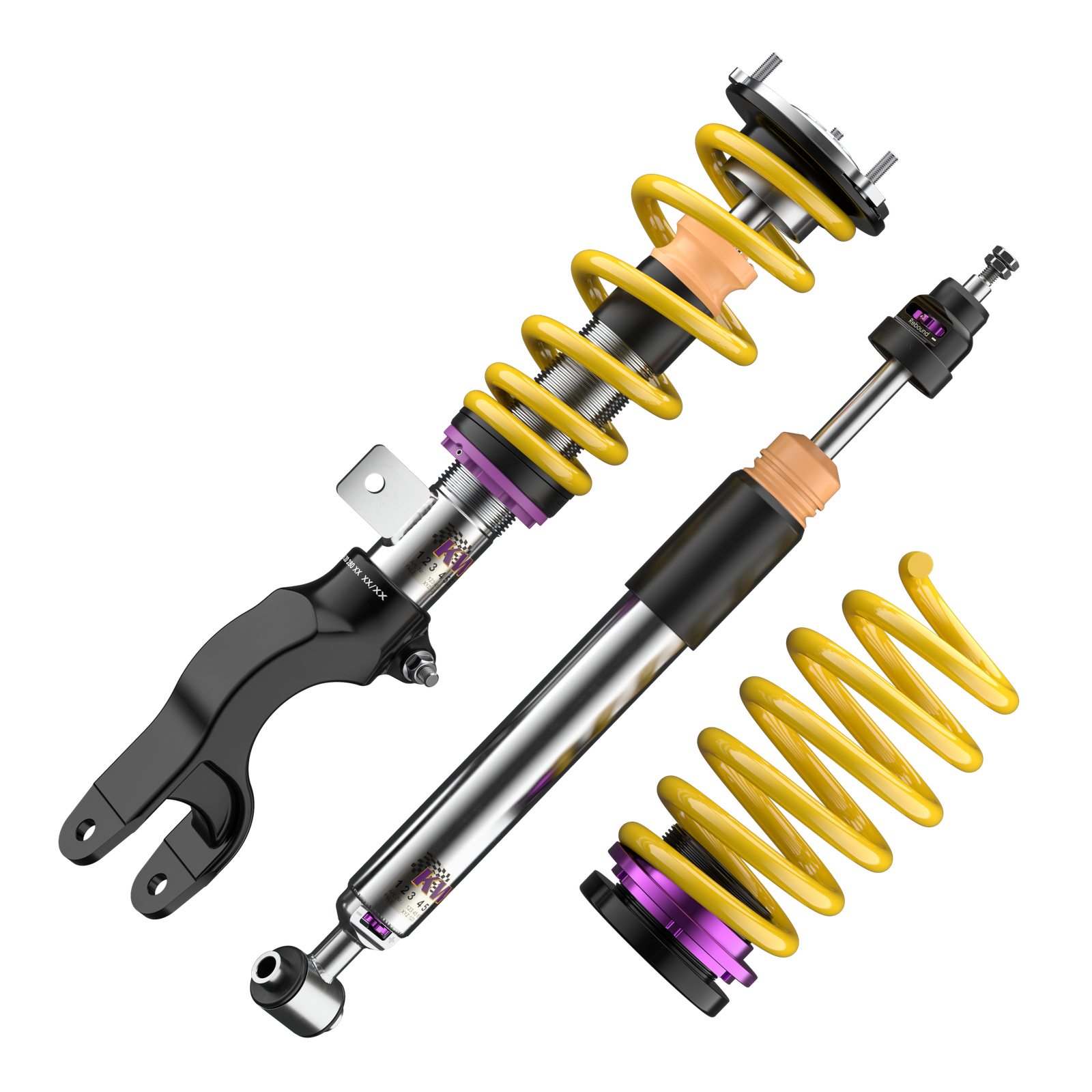 KW Coilover suspension V3 inox TESLA MODEL Y (5YJY) 03/2019-