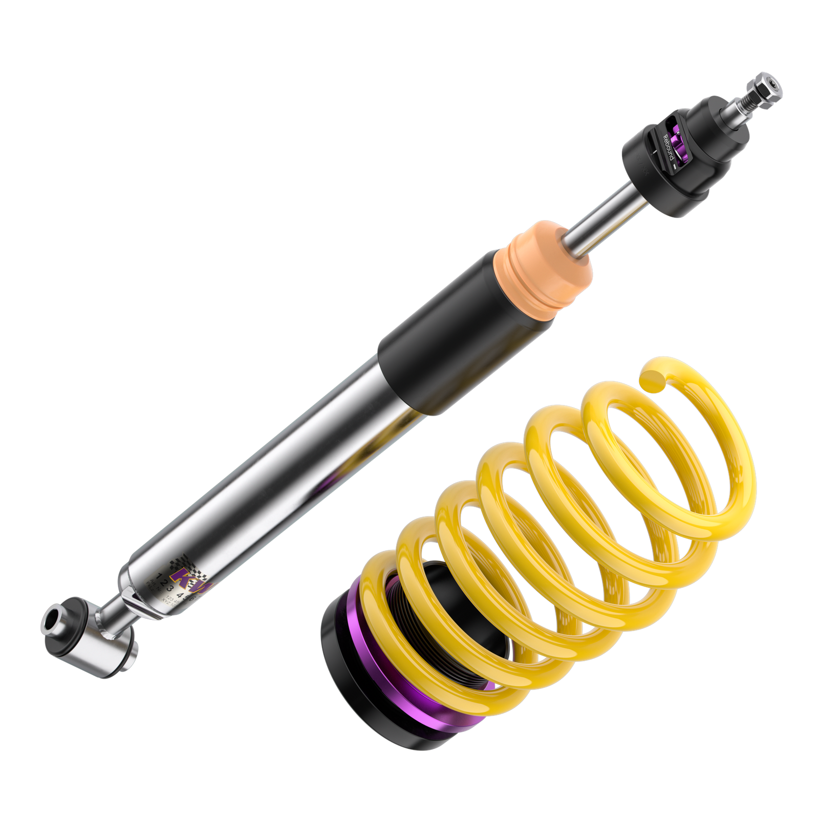 KW Coilover suspension V3 inox TESLA MODEL Y (5YJY) 03/2019-