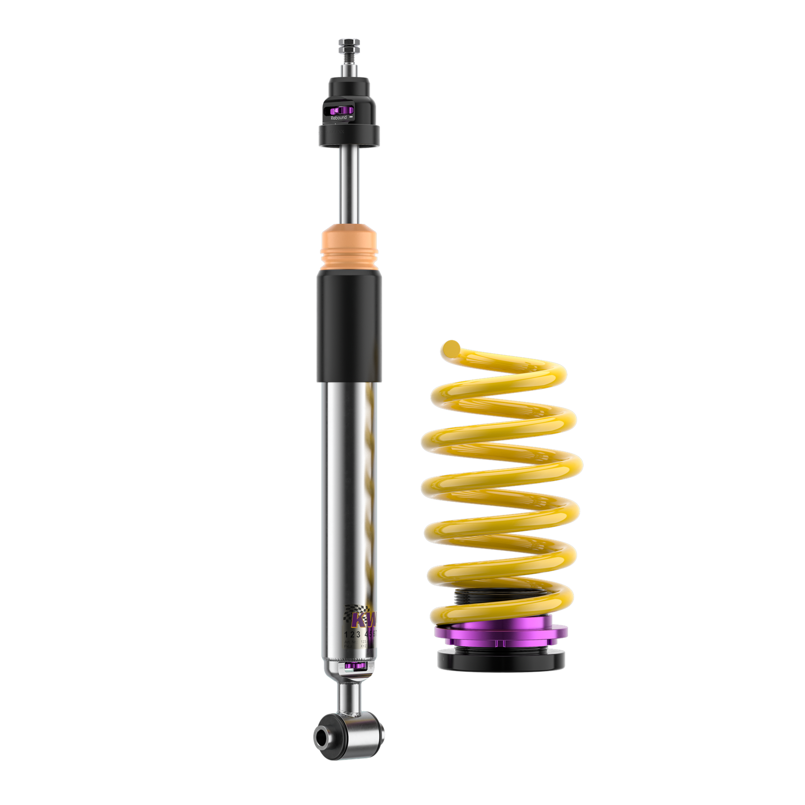 KW Coilover suspension V3 inox TESLA MODEL Y (5YJY) 03/2019-