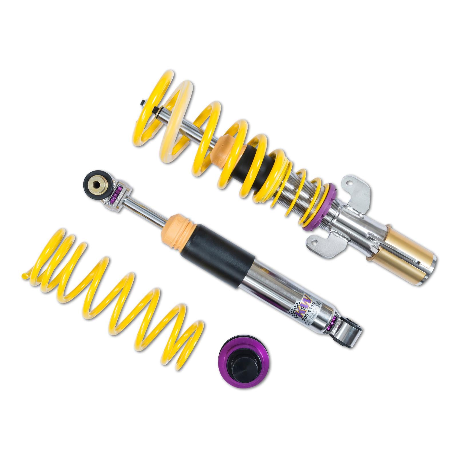 KW Coilover suspension V3 inox RENAULT MEGANE IV Hatchback (B9A/M/N_) 11/2015-