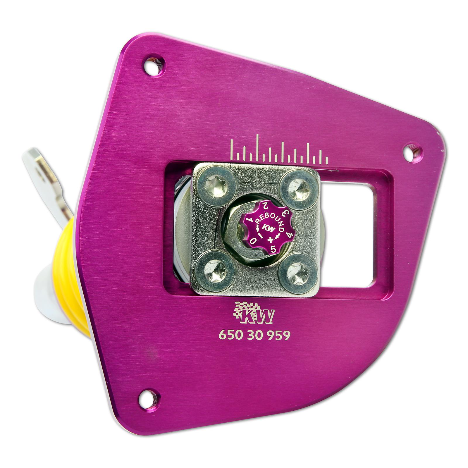 KW Coilover suspension V3 Clubsport incl. top mounts RENAULT CLIO III (BR0/1, CR0/1) 01/2005- (35290824)