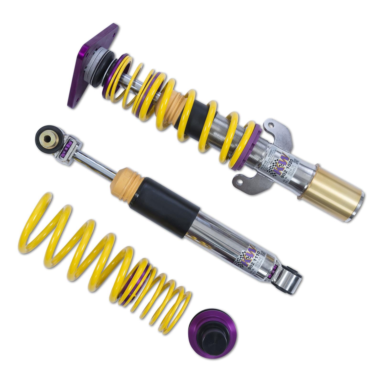 KW Coilover suspension V3 Clubsport incl. top mounts RENAULT MEGANE IV Hatchback (B9A/M/N_) 11/2015-