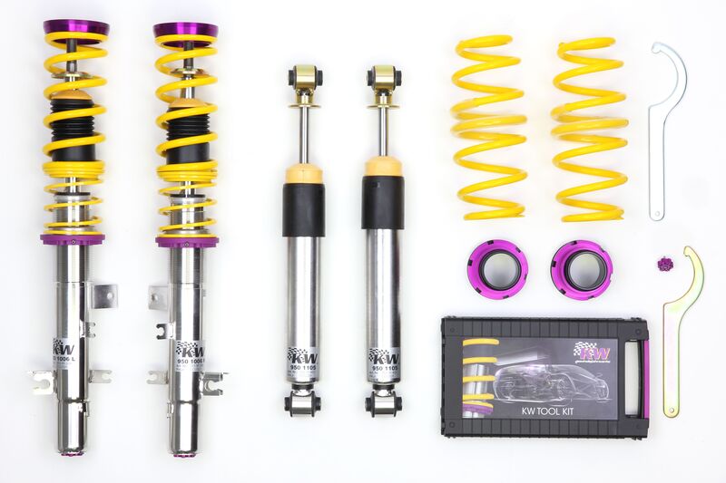 KW Coilover suspension V3 inox CITROEN C3 II (SC_) 11/2009-