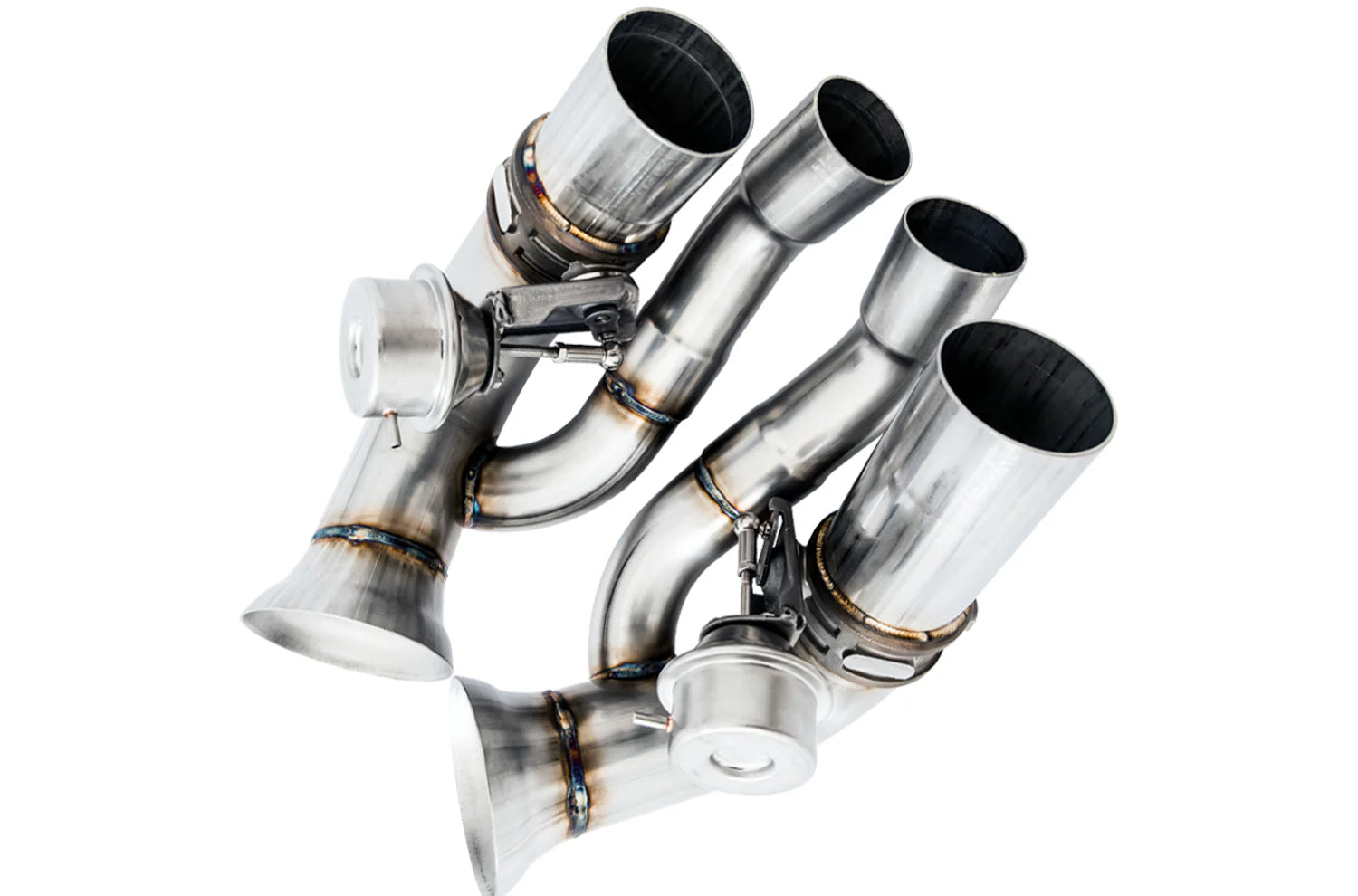 AWE SwitchPath Exhaust for Porsche 991.1 / 991.2 GT3 / RS - Diamond Black Tips