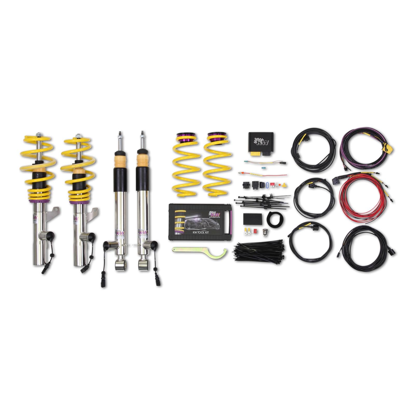 KW DDC - ECU coilovers inox AUDI TT Roadster (8J9) 03/2007-06/2014