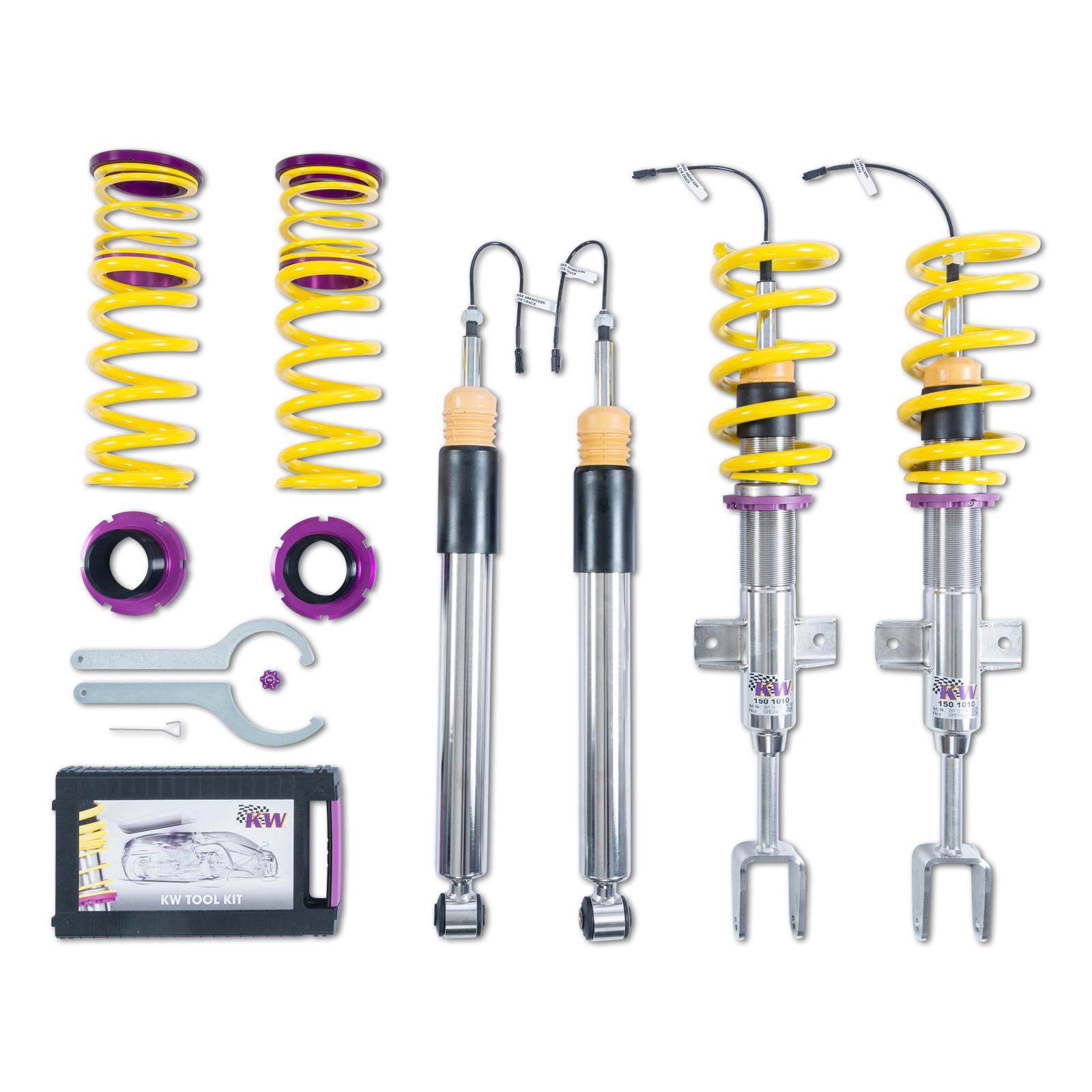 KW DDC - Plug & Play coilovers inox ALFA ROMEO GIULIA (952_) 10/2015-