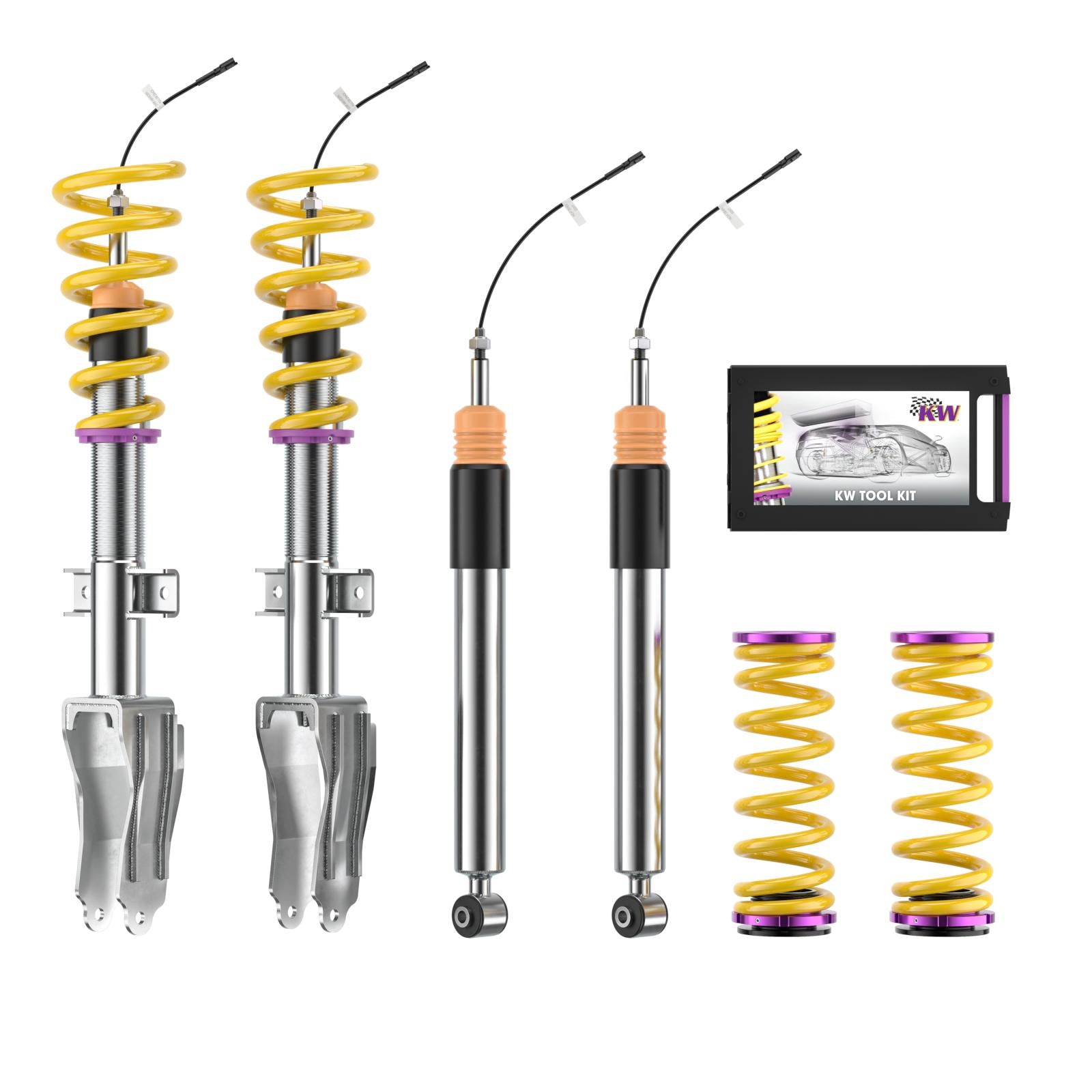 KW DDC - Plug & Play coilovers inox ALFA ROMEO STELVIO (949_) 12/2016-