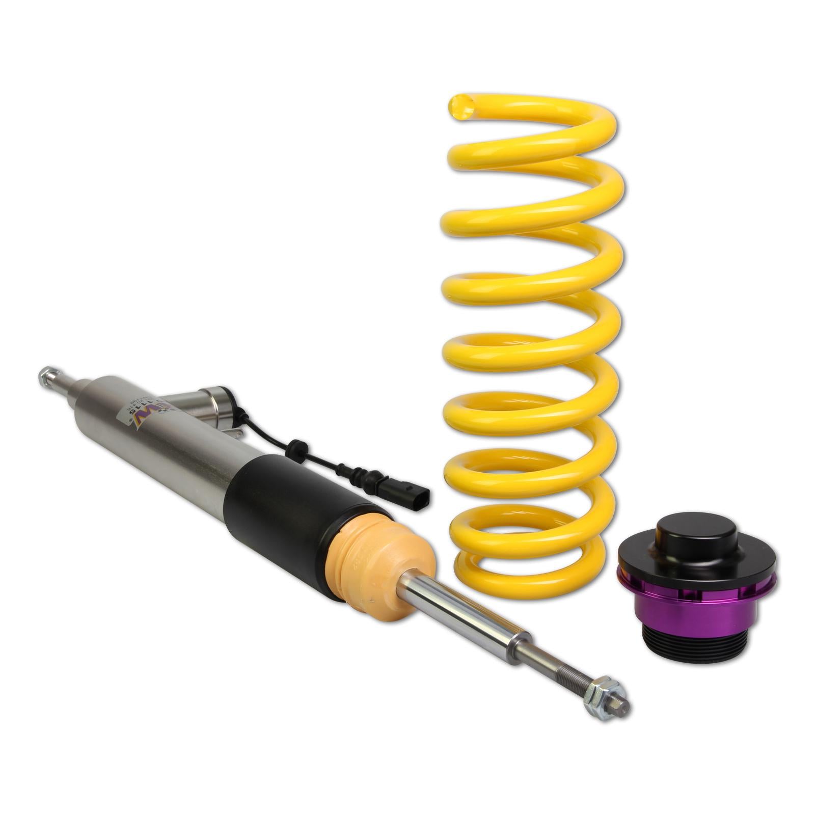 KW DDC - ECU coilovers inox BMW 1 (E81) 09/2006-09/2012