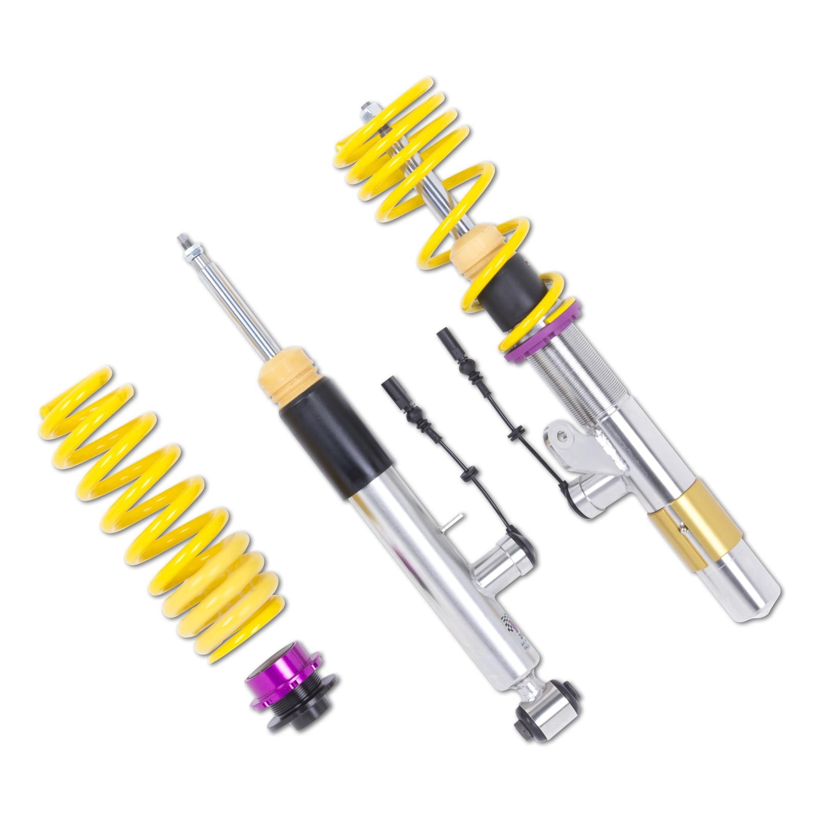 KW DDC - ECU coilovers inox BMW 2 Coupe (F22, F87) 10/2012- (39020015)