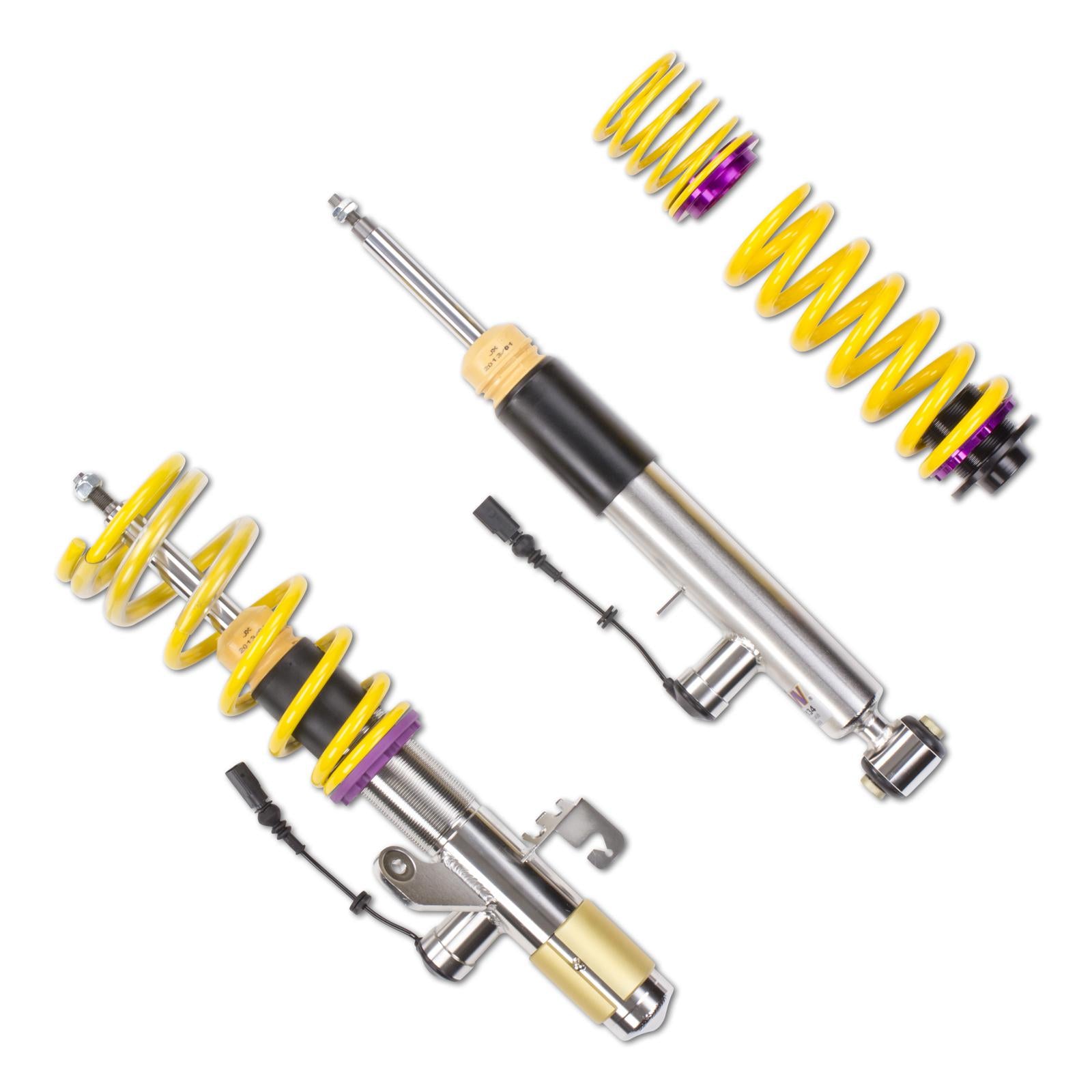 KW DDC - Plug & Play coilovers inox BMW 2 Coupe (F22, F87) 10/2012-