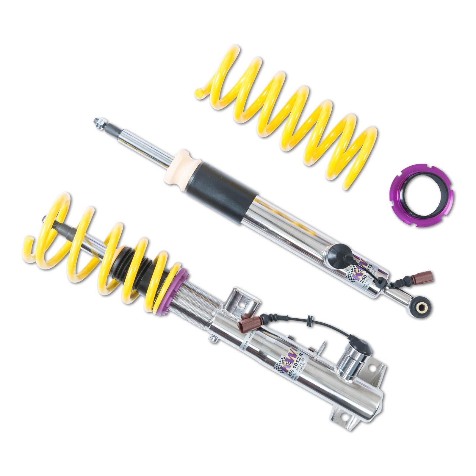 KW DDC - ECU coilovers inox MERCEDES-BENZ C-CLASS (W204) 01/2007-01/2015