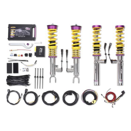 KW DDC - ECU coilovers inox PORSCHE 911 (997) 07/2004-12/2013