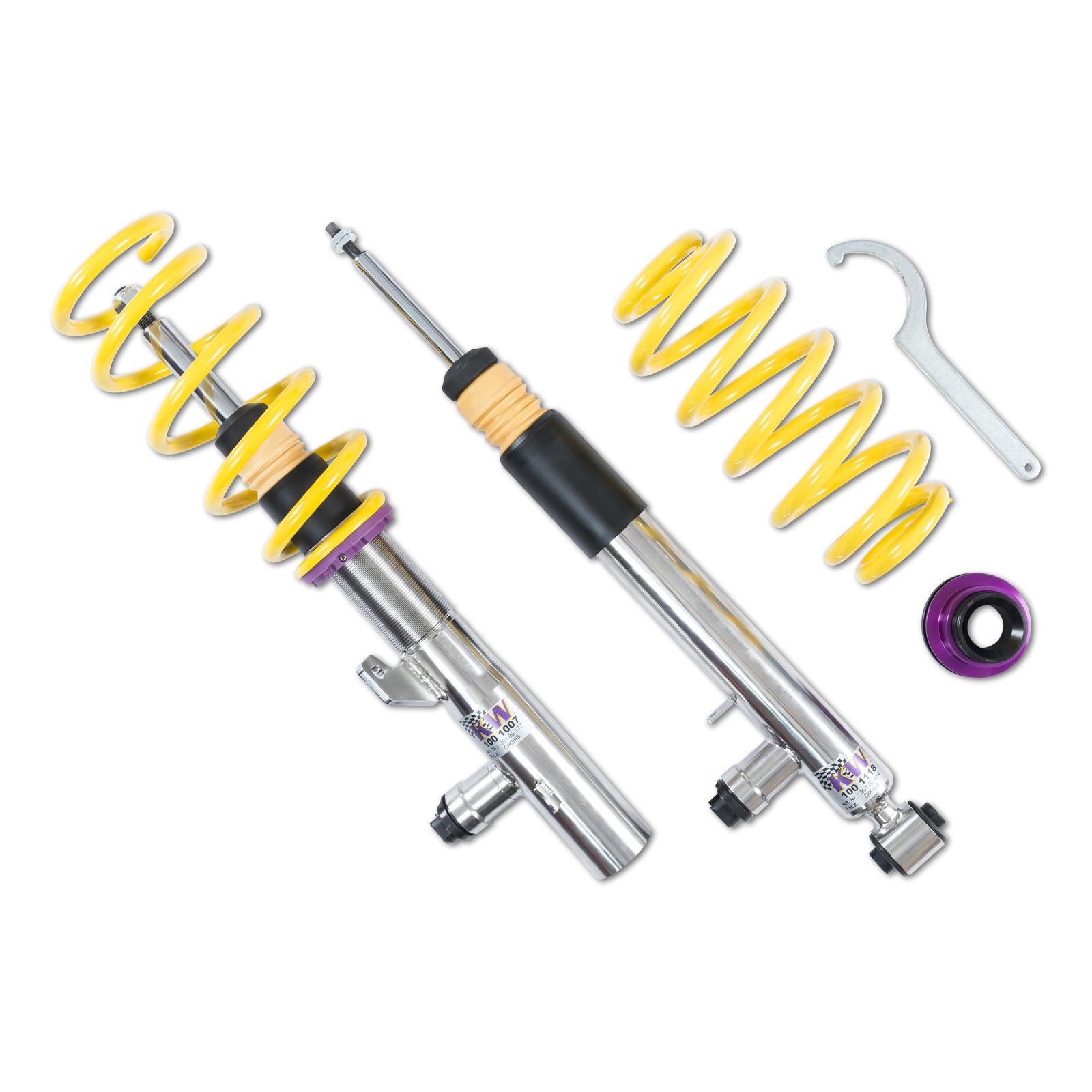 KW DDC - Plug & Play coilovers inox SEAT ATECA (KH7) 04/2016-