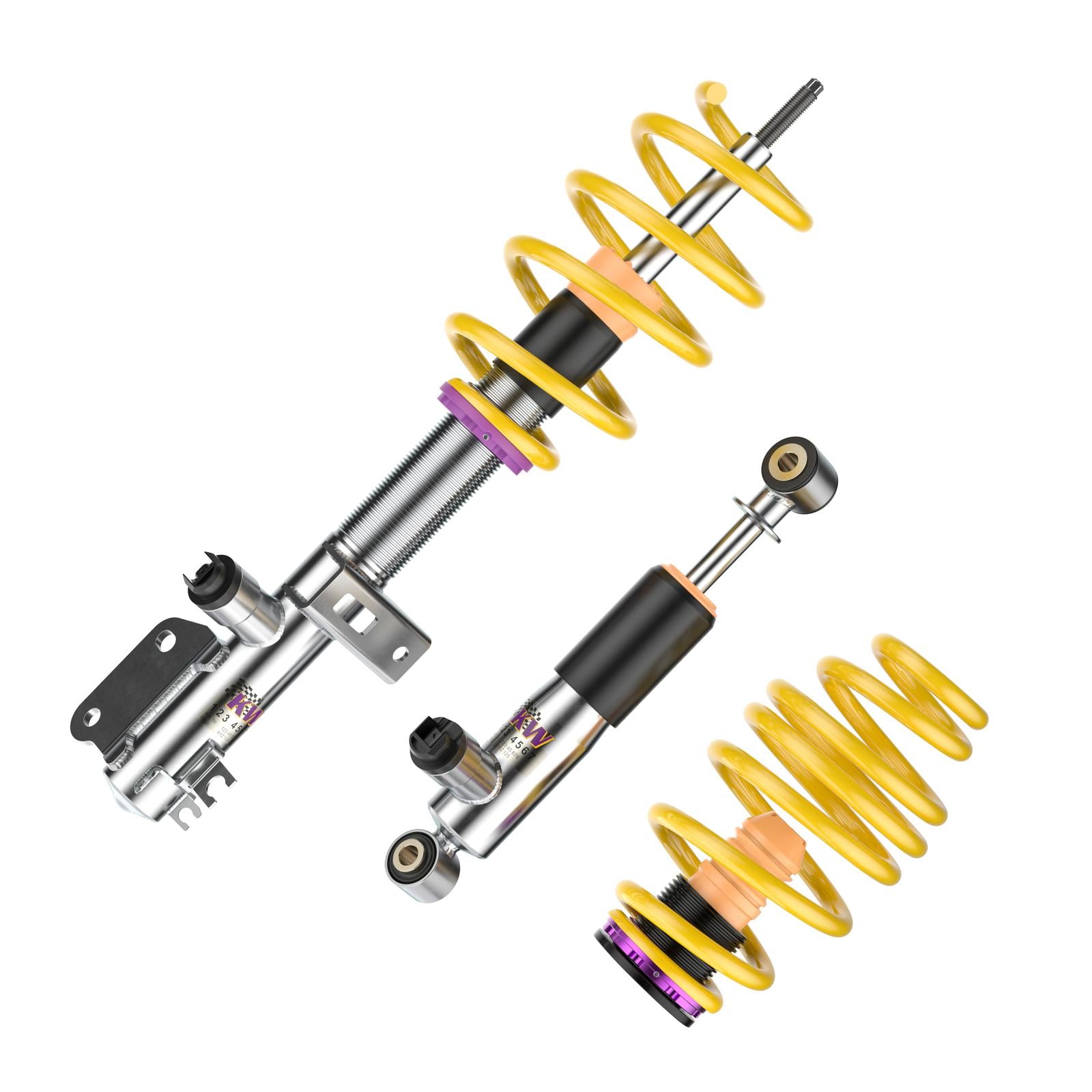 KW DDC - Plug & Play coilovers inox for VW Multivan T7 (Stm, Stn) 08/2021-