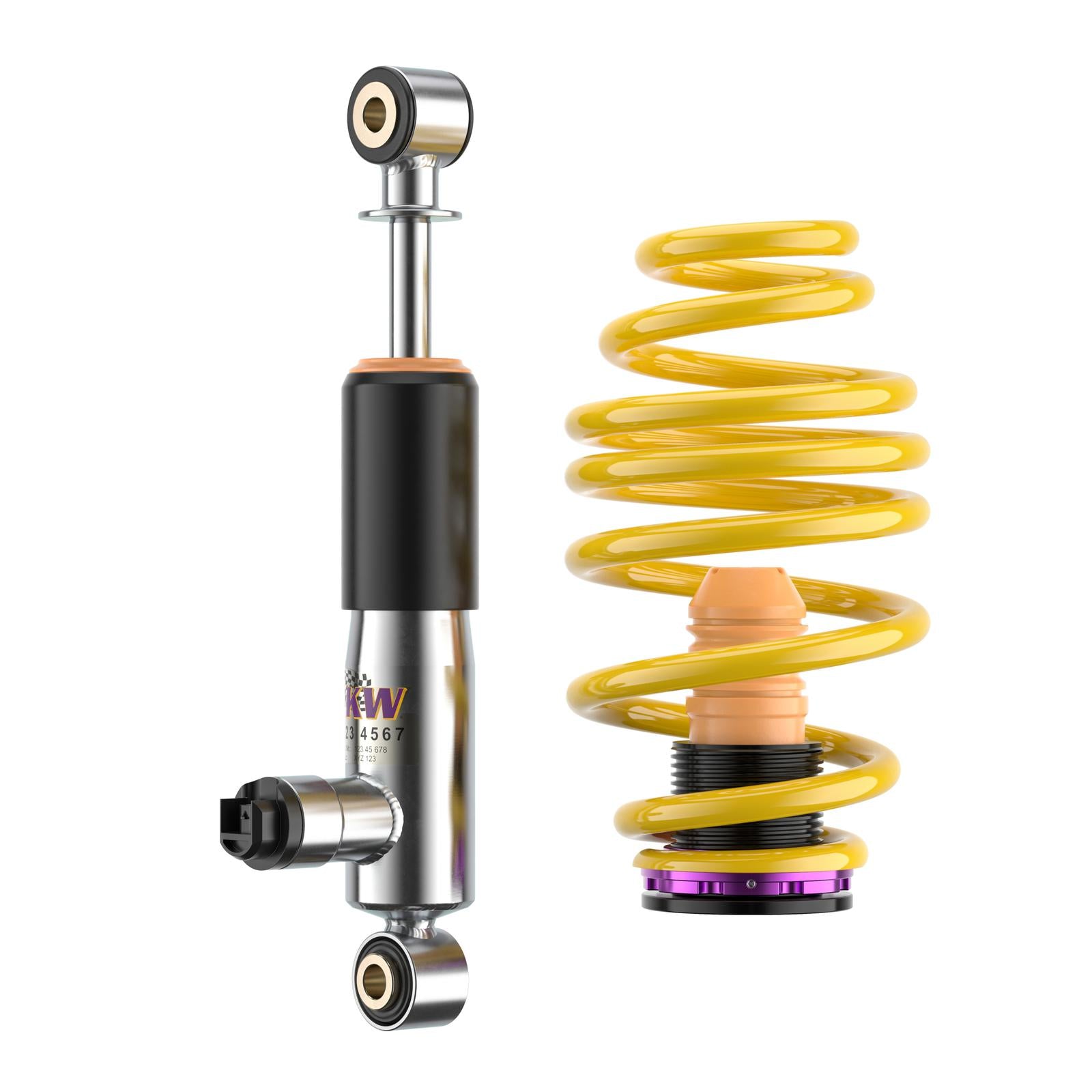 KW DDC - Plug & Play coilovers inox for VW Multivan T7 (Stm, Stn) 08/2021-