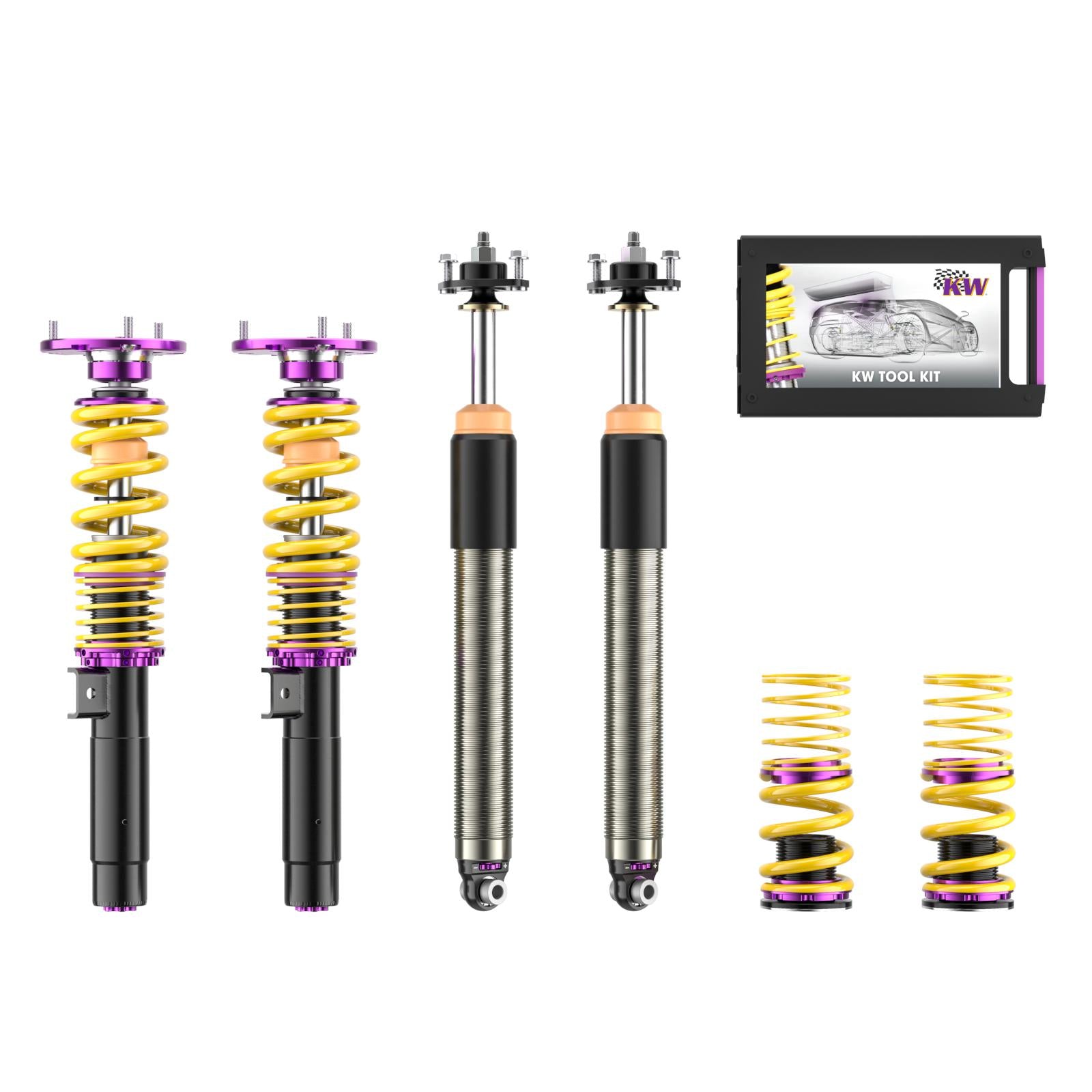 KW Coilover suspension V3 racing for BMW 3 (E46) 346L, 346X 12/1997-05/2005