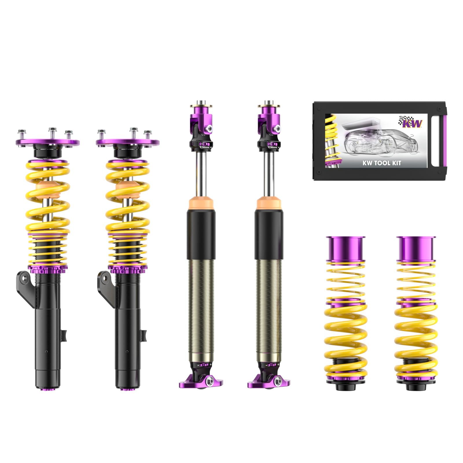 KW Coilover suspension V3 racing for BMW 3 Coupe (E92) 390X, 392C, 3C, M-V, M3, M3 Gts, M390 01/2005-12/2013