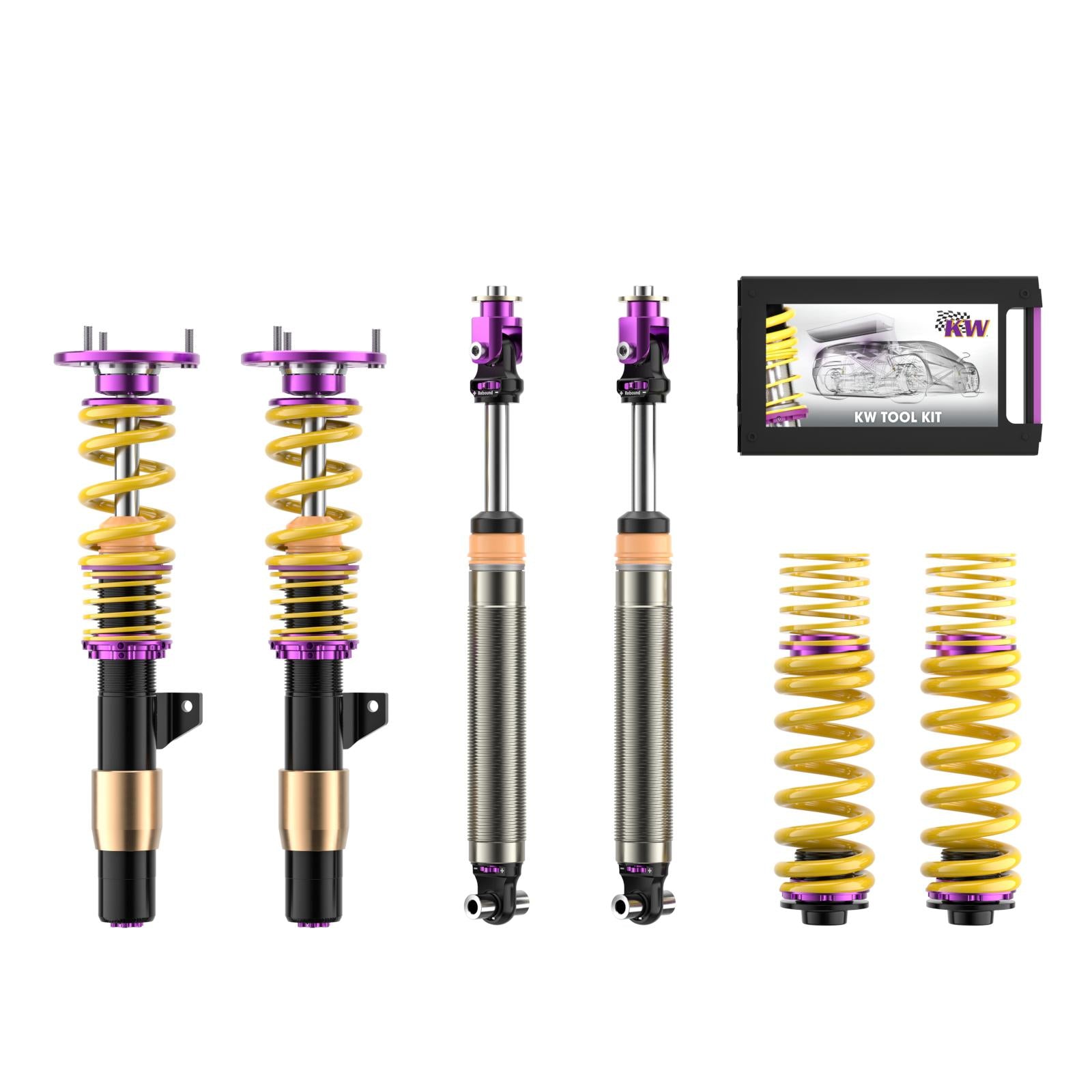 KW Coilover suspension V3 racing for BMW 3 (E90) 390L, 390X, 3L, M3, M3 GTS, M390 02/2004-02/2012