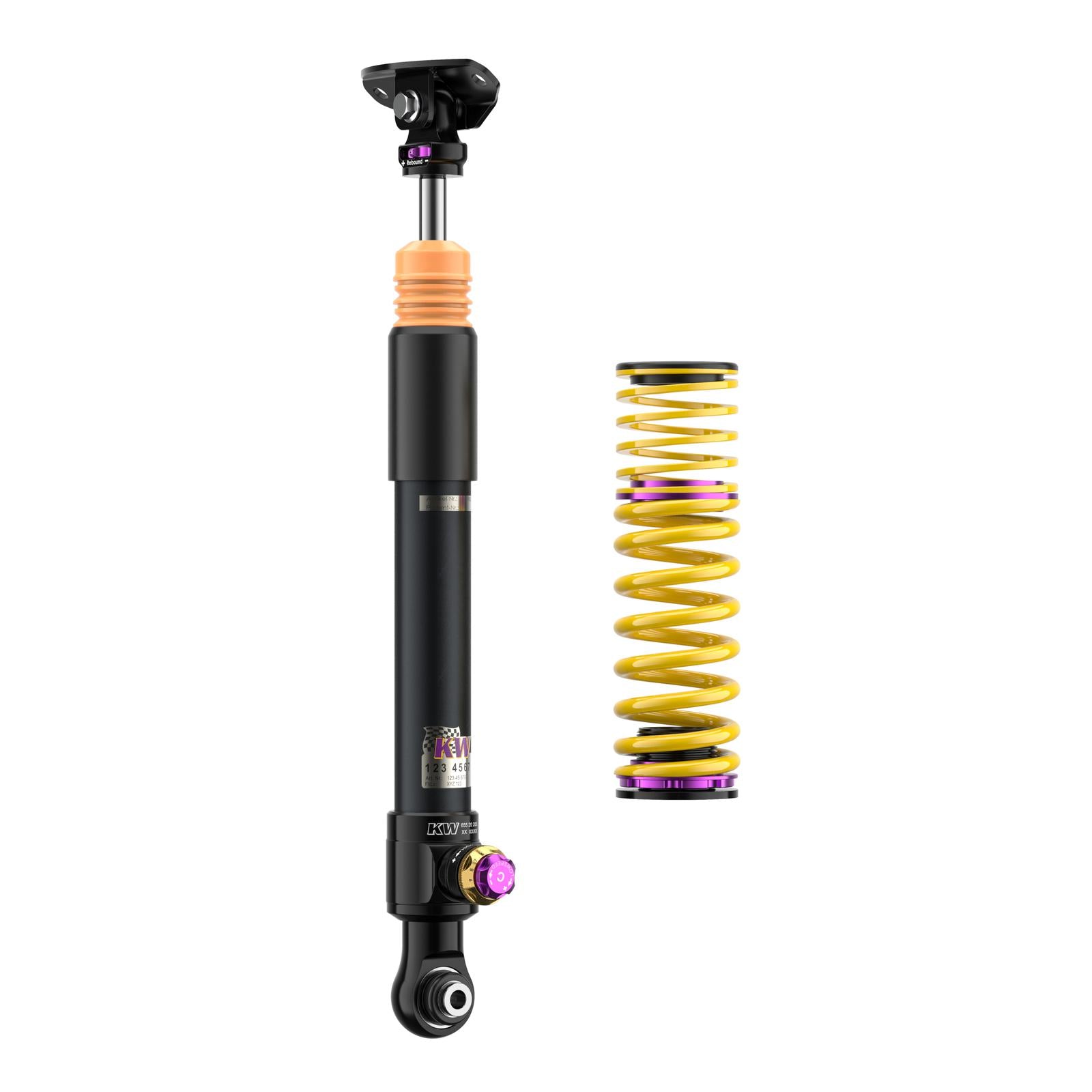 KW Coilover suspension V4 Clubsport incl. top mounts AUDI TT (FV3, FVP) 07/2014-