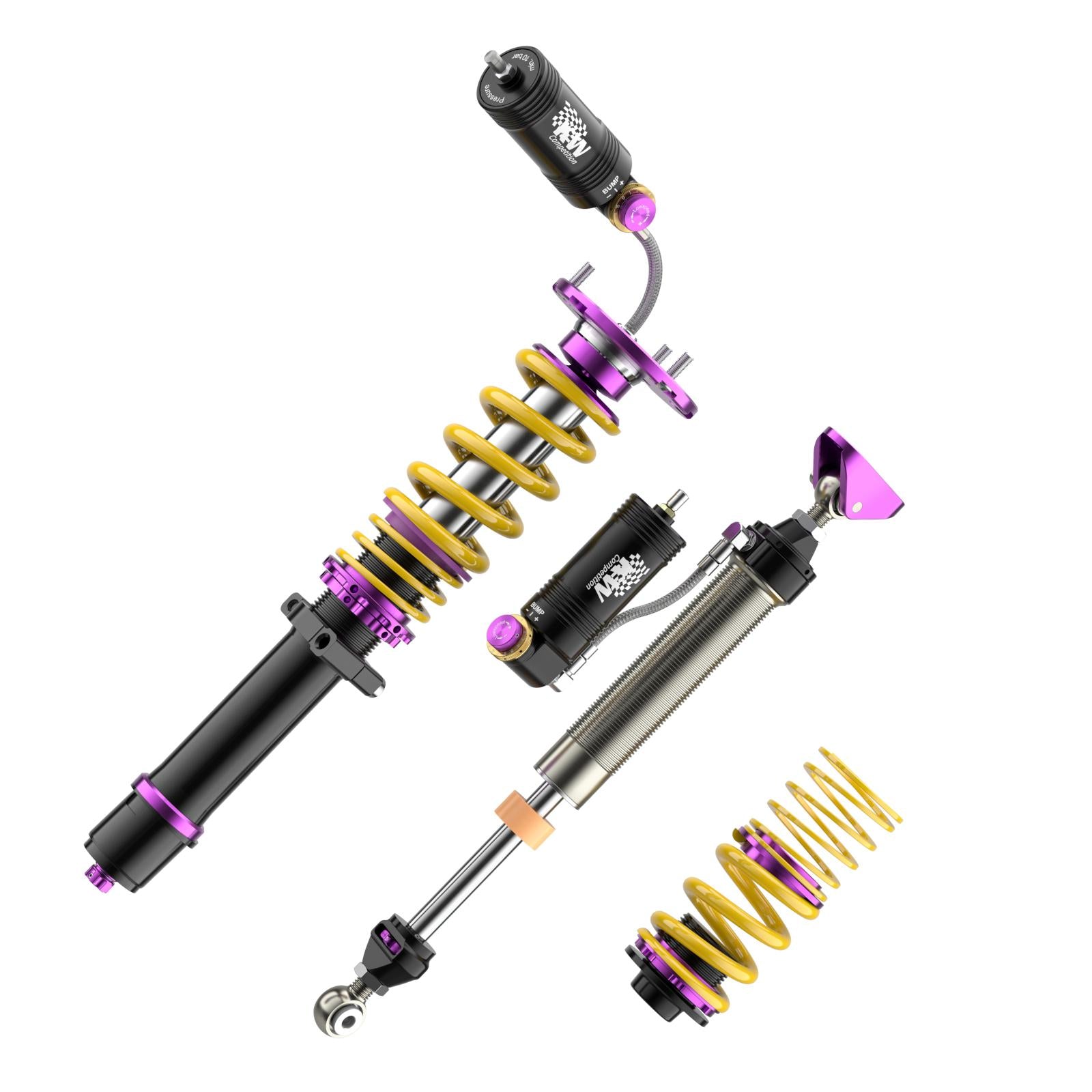 KW Coilover suspension V4 racing for BMW 3 (E36) 3C, 3/C, M3/B 09/1990-11/1998