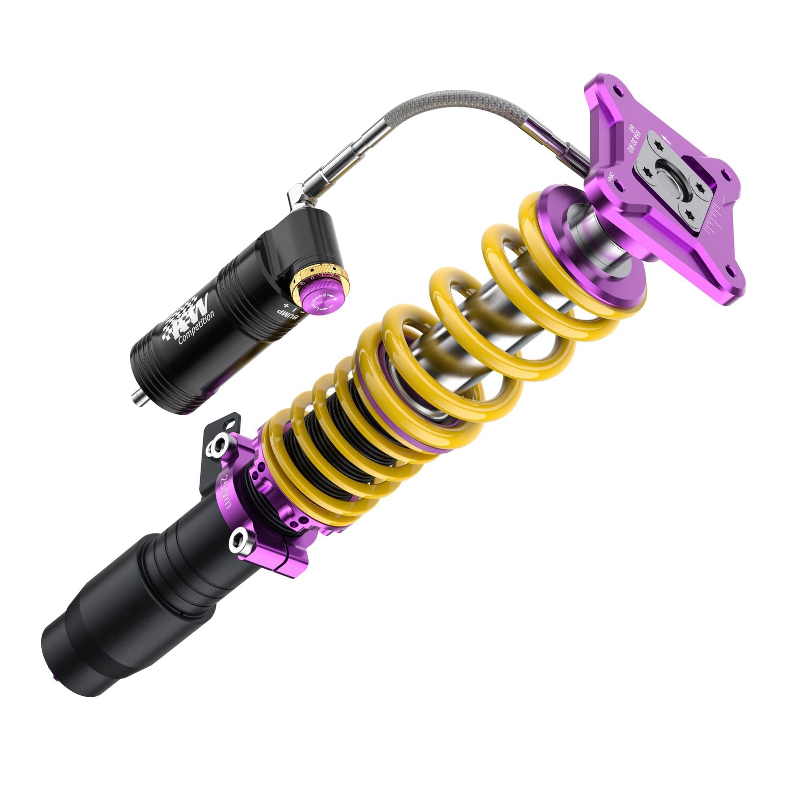 KW Coilover suspension V4 Racing incl. top mounts for BMW Series 2 Coupe (G42, G87) 08/2021- / Series 3 (G20, G80) / Series 4 Coupe (G22, G82) 07/2020-