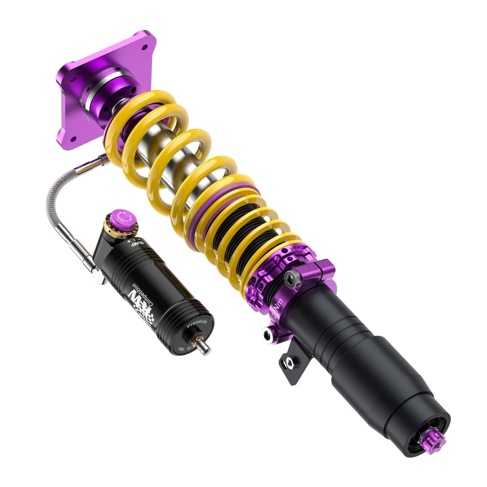 KW Coilover suspension V4 Racing incl. top mounts for BMW Series 2 Coupe (G42, G87) 08/2021- / Series 3 (G20, G80) / Series 4 Coupe (G22, G82) 07/2020-