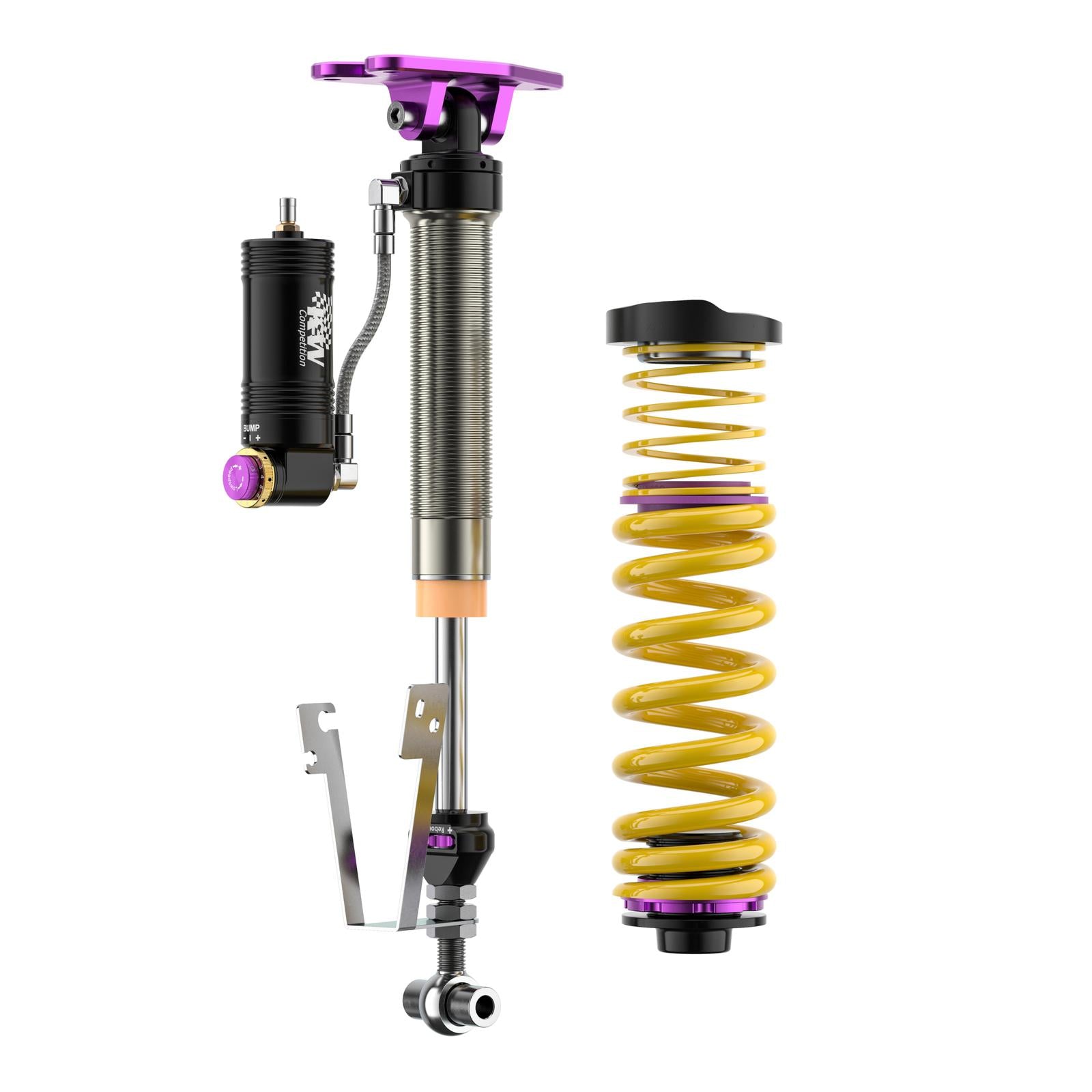 KW Coilover suspension V4 Racing incl. top mounts for BMW Series 2 Coupe (G42, G87) 08/2021- / Series 3 (G20, G80) / Series 4 Coupe (G22, G82) 07/2020-