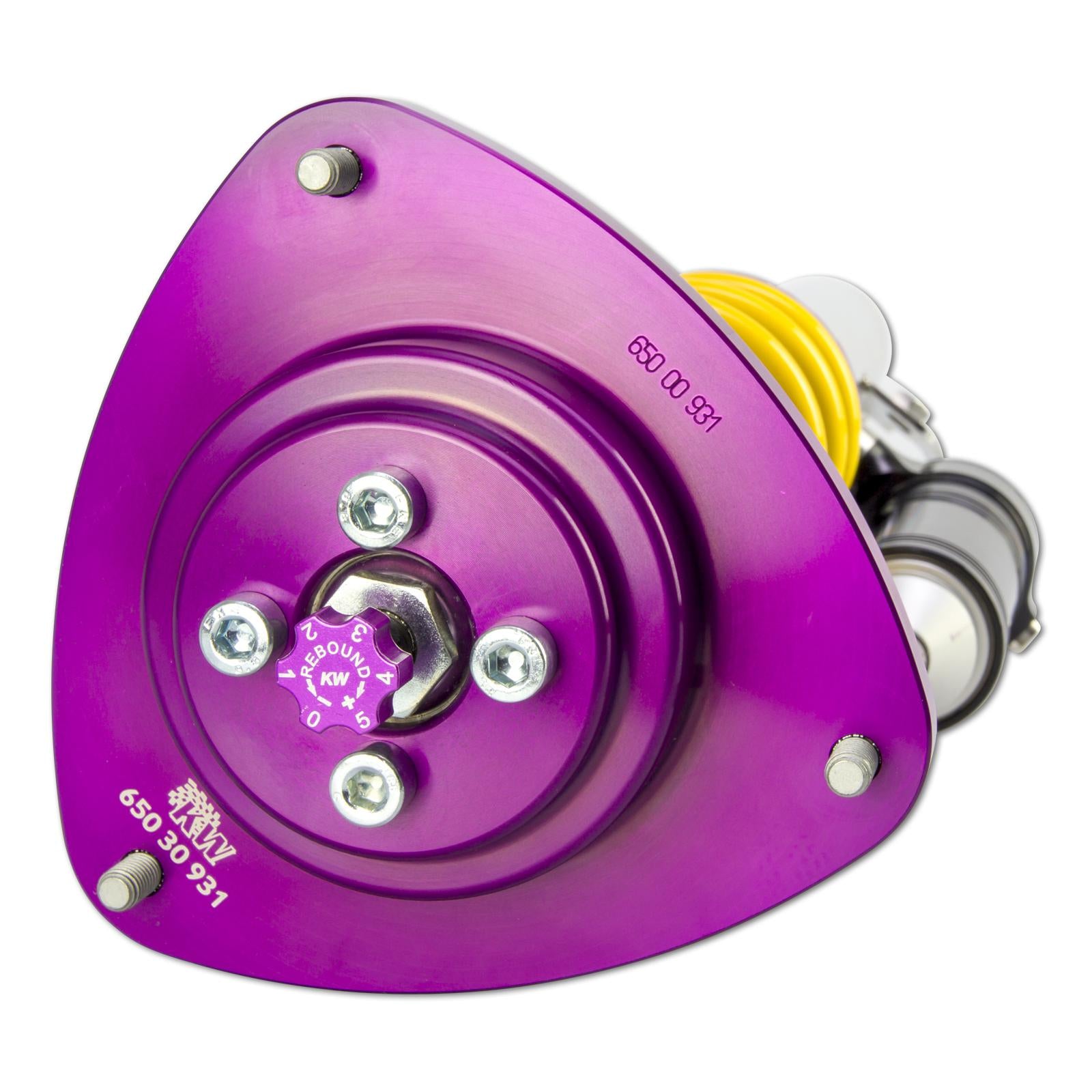 KW Coilover suspension V4 Clubsport incl. top mounts SUBARU IMPREZA Hatchback (GR, GH, G3) 03/2007-05/2014 (39745216)