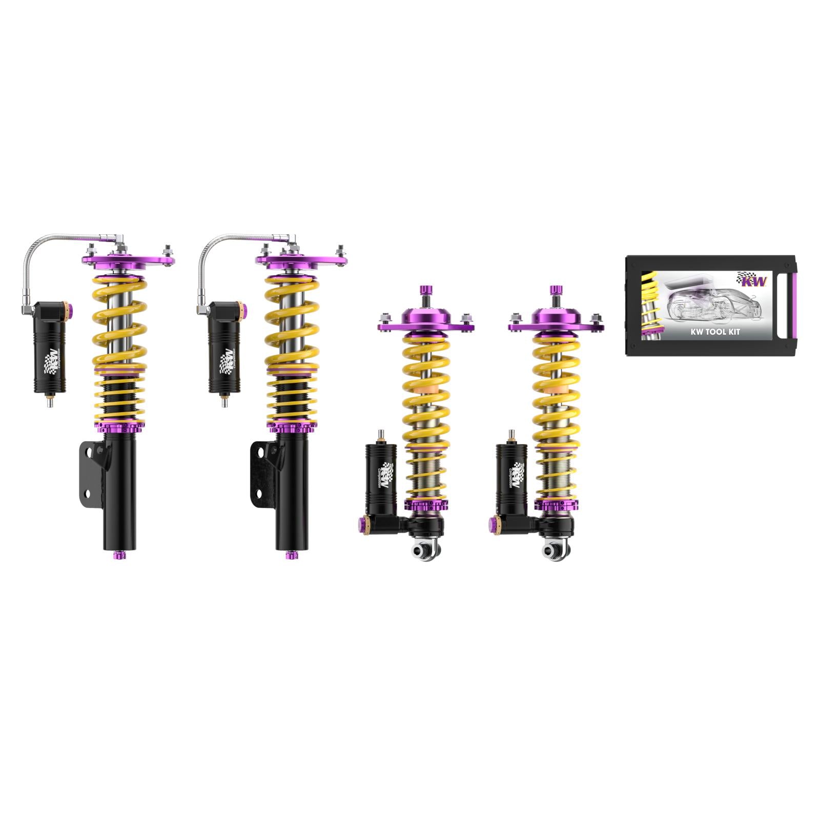 KW Coilover suspension V4 racing for Toyota GT 86 Coupe (ZN6_, GC/GF) 03/2012-03/2021