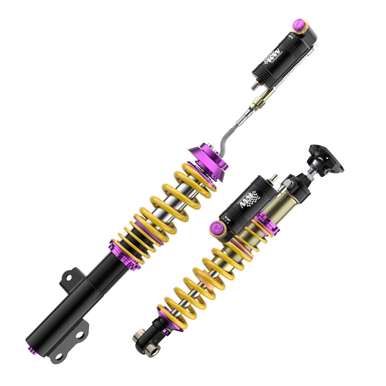 KW Coilover suspension V4 racing for Toyota Yaris (_P21_, _Pa1_, _Ph1_) 02/2020-