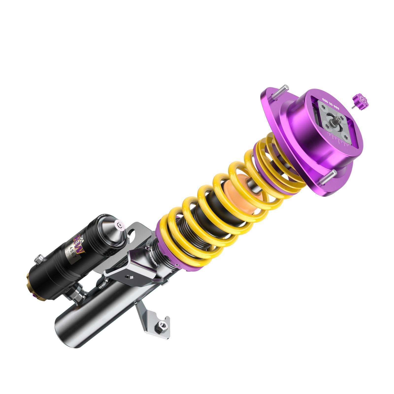KW Coilover suspension V4 Clubsport incl. top mounts SUBARU BRZ 06/2012-