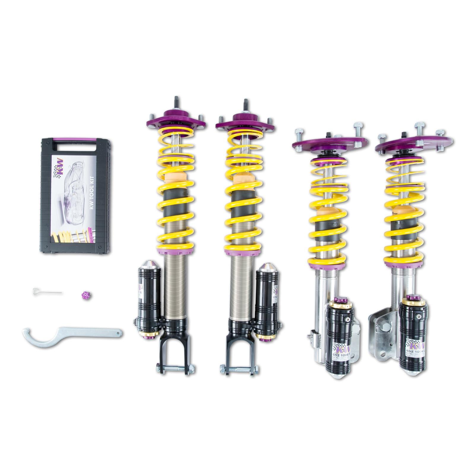 KW Coilover suspension V4 Clubsport incl. top mounts MITSUBISHI LANCER VII (CS_A, CT_A) 03/2000-12/2013