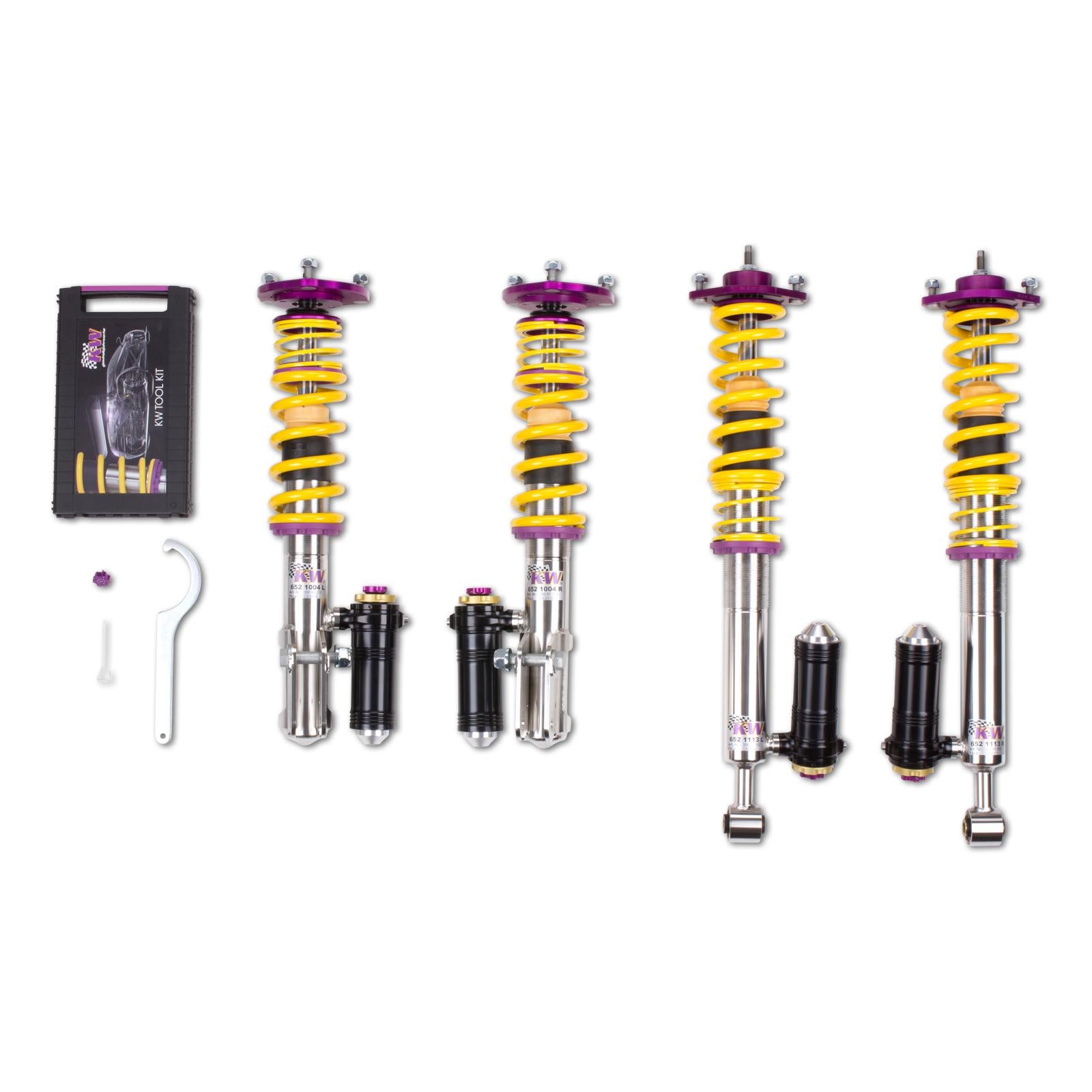 KW Coilover suspension V4 Clubsport incl. top mounts MITSUBISHI LANCER VIII (CY_A, CZ_A) 03/2007-
