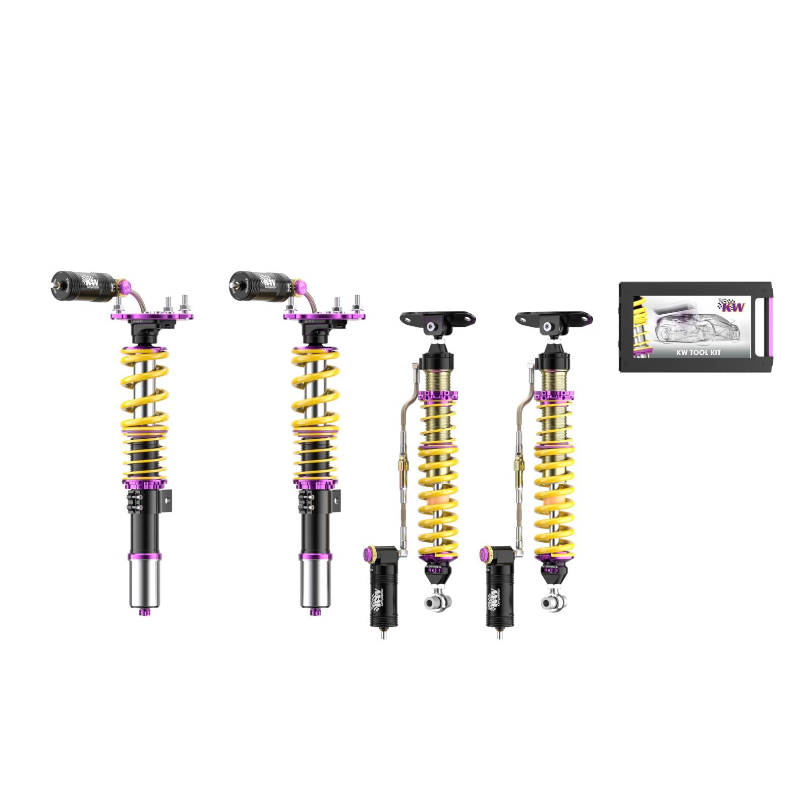 KW Coilover suspension V4 racing for Hyundai i30 (PDE, PD, PDEN) 11/2016-
