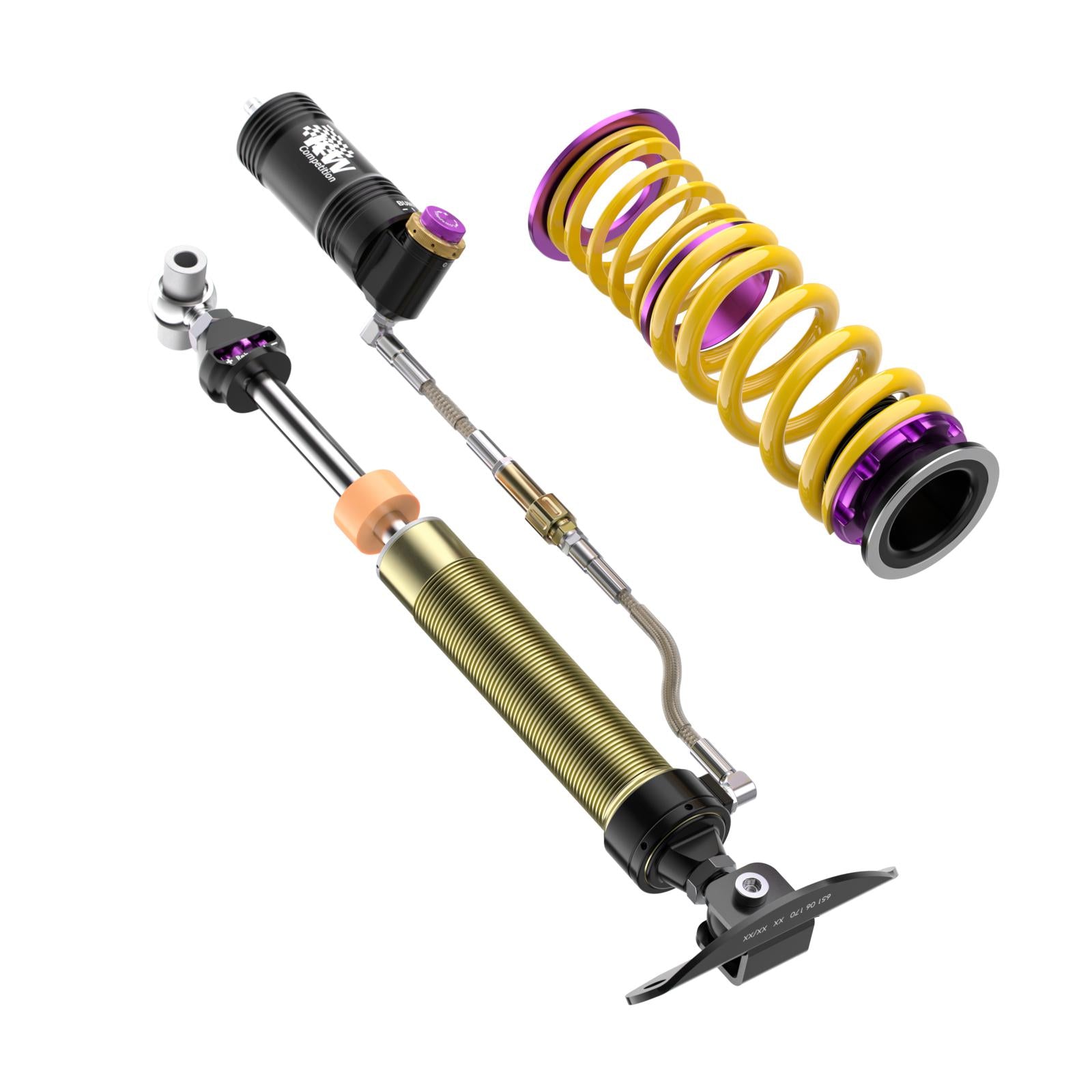 KW Coilover suspension V4 racing for Hyundai i30 (PDE, PD, PDEN) 11/2016-