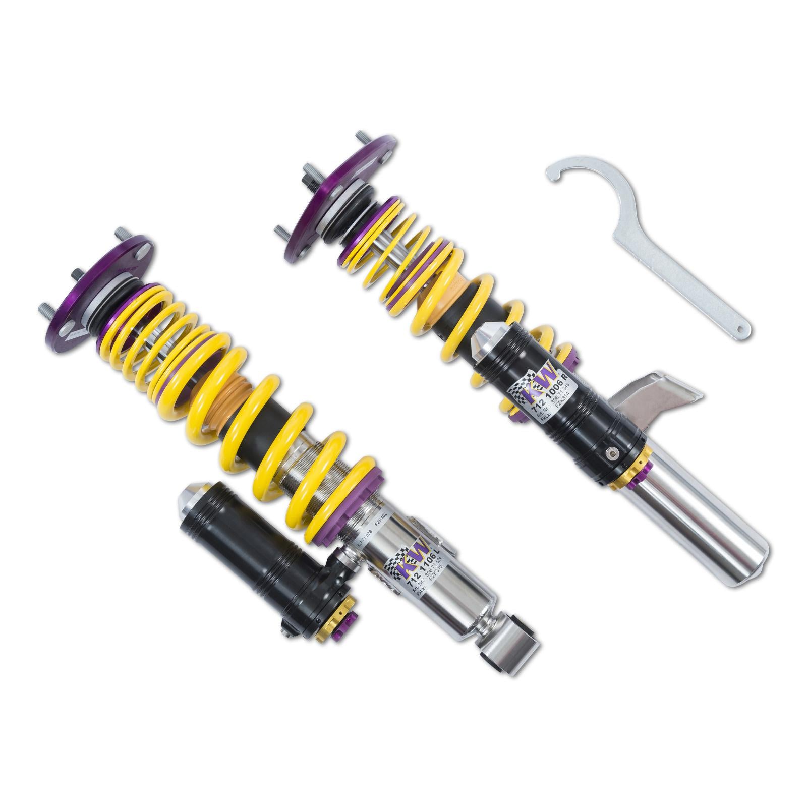 KW Coilover suspension V4 Clubsport incl. top mounts PORSCHE 911 (996) 09/1997-09/2005