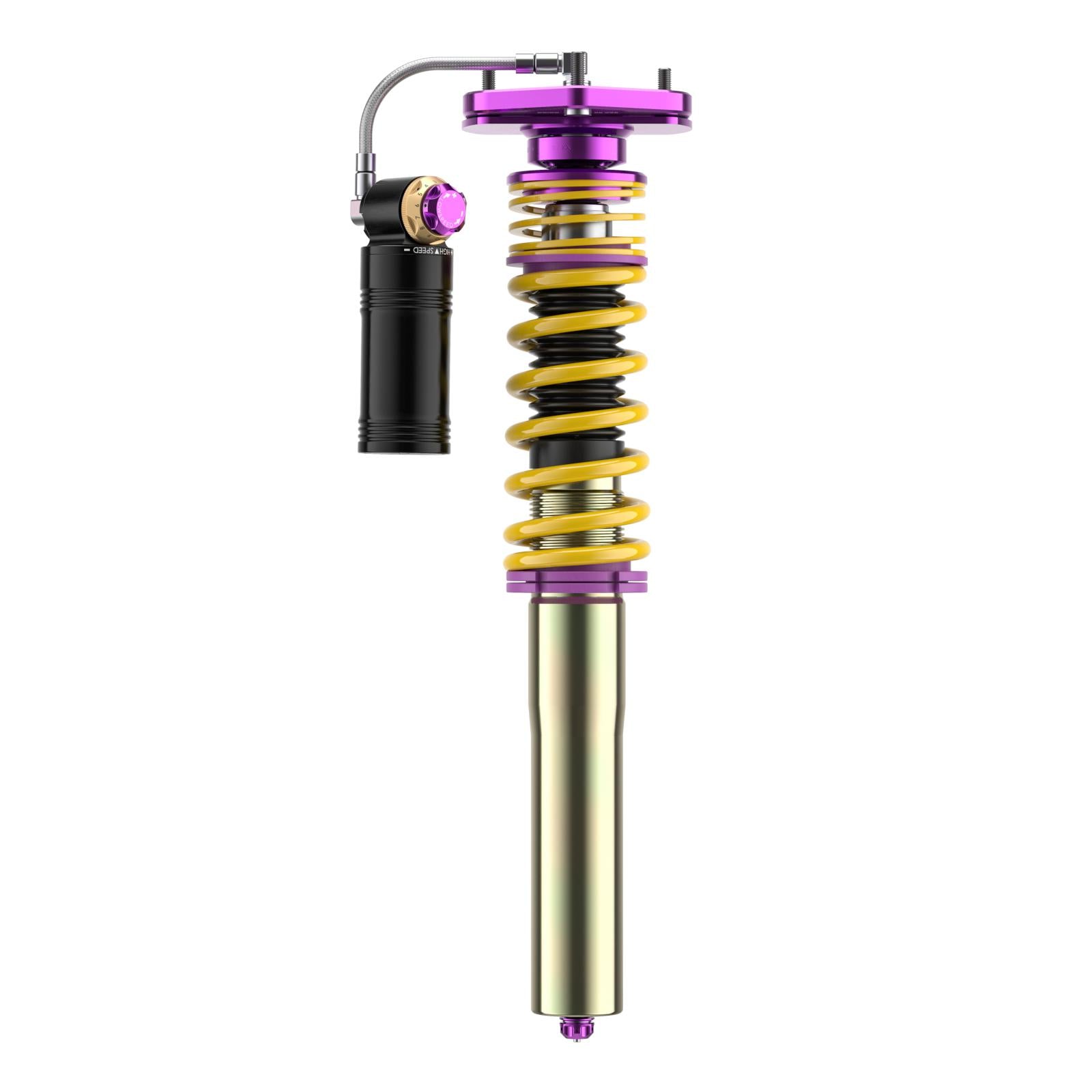 KW Coilover suspension V4 Clubsport incl. top mounts (incl. deactivation for electronic dampers) PORSCHE 718 CAYMAN (982) 04/2016-