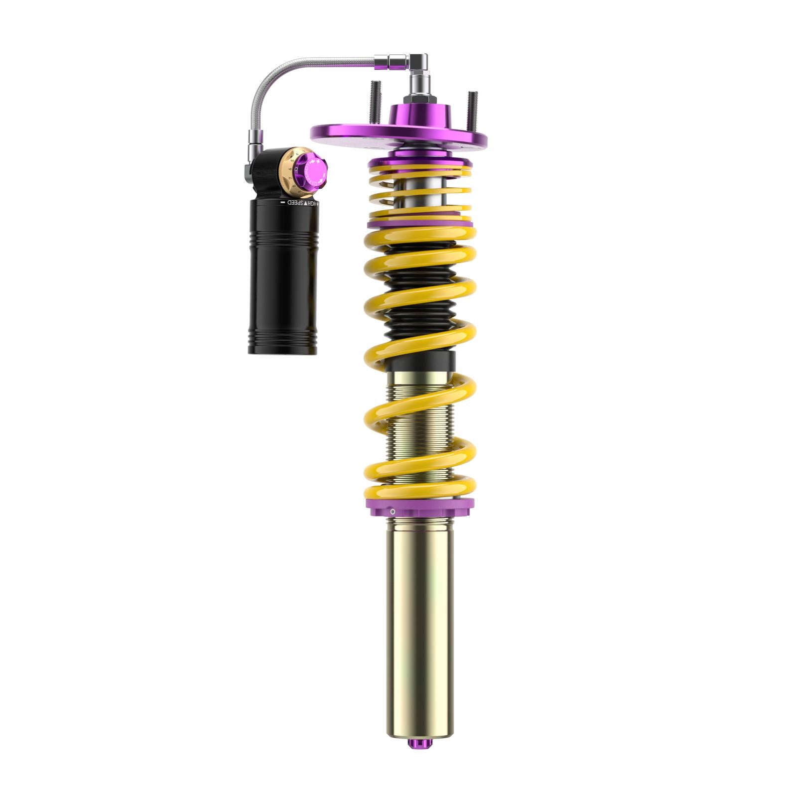 KW Coilover suspension V4 Clubsport incl. top mounts (incl. deactivation for electronic dampers) PORSCHE 718 CAYMAN (982) 04/2016-